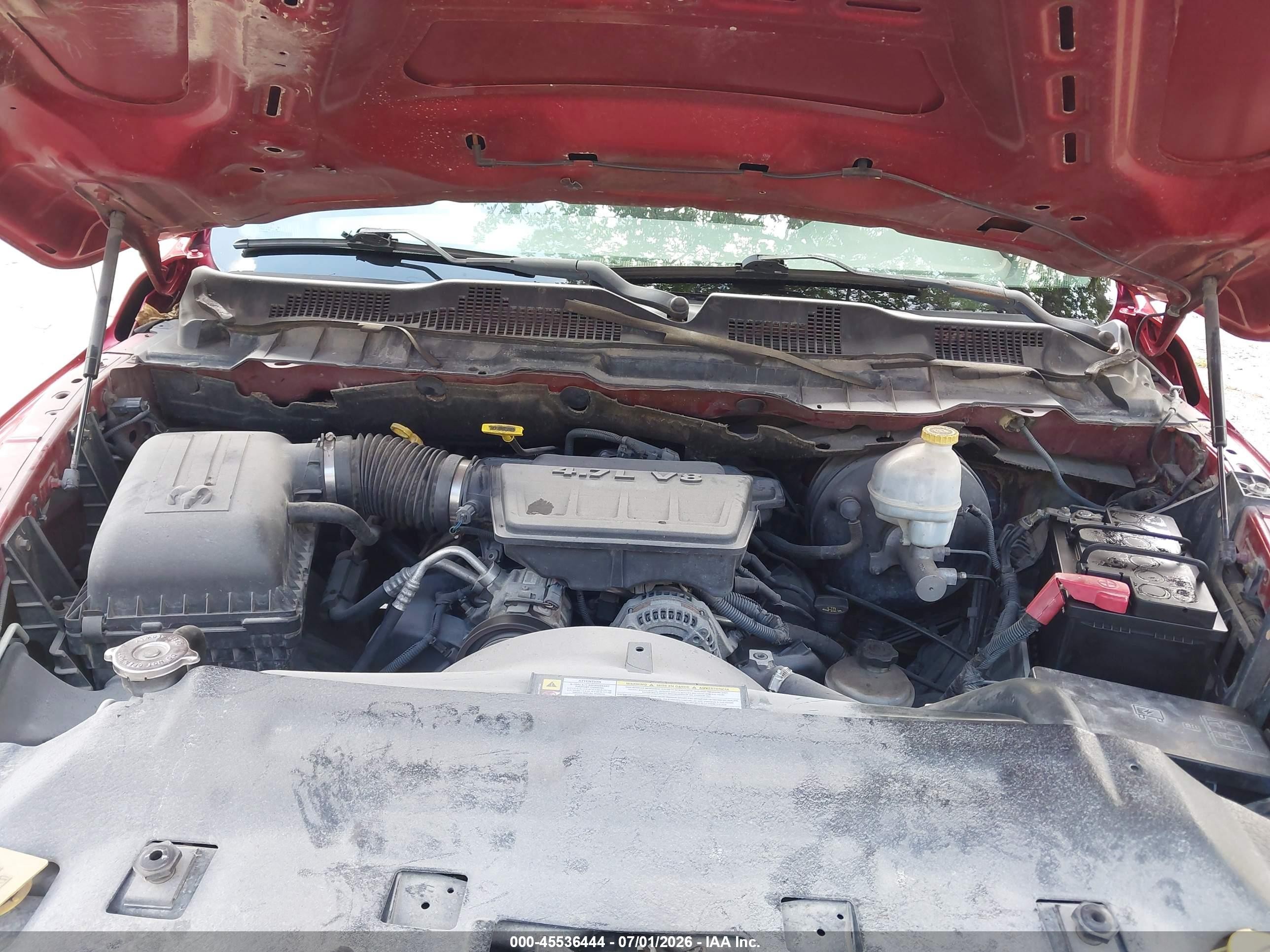 2009 Dodge Ram 1500 Slt/sport/trx Burgundy vin: 1D3HV13P99S793794