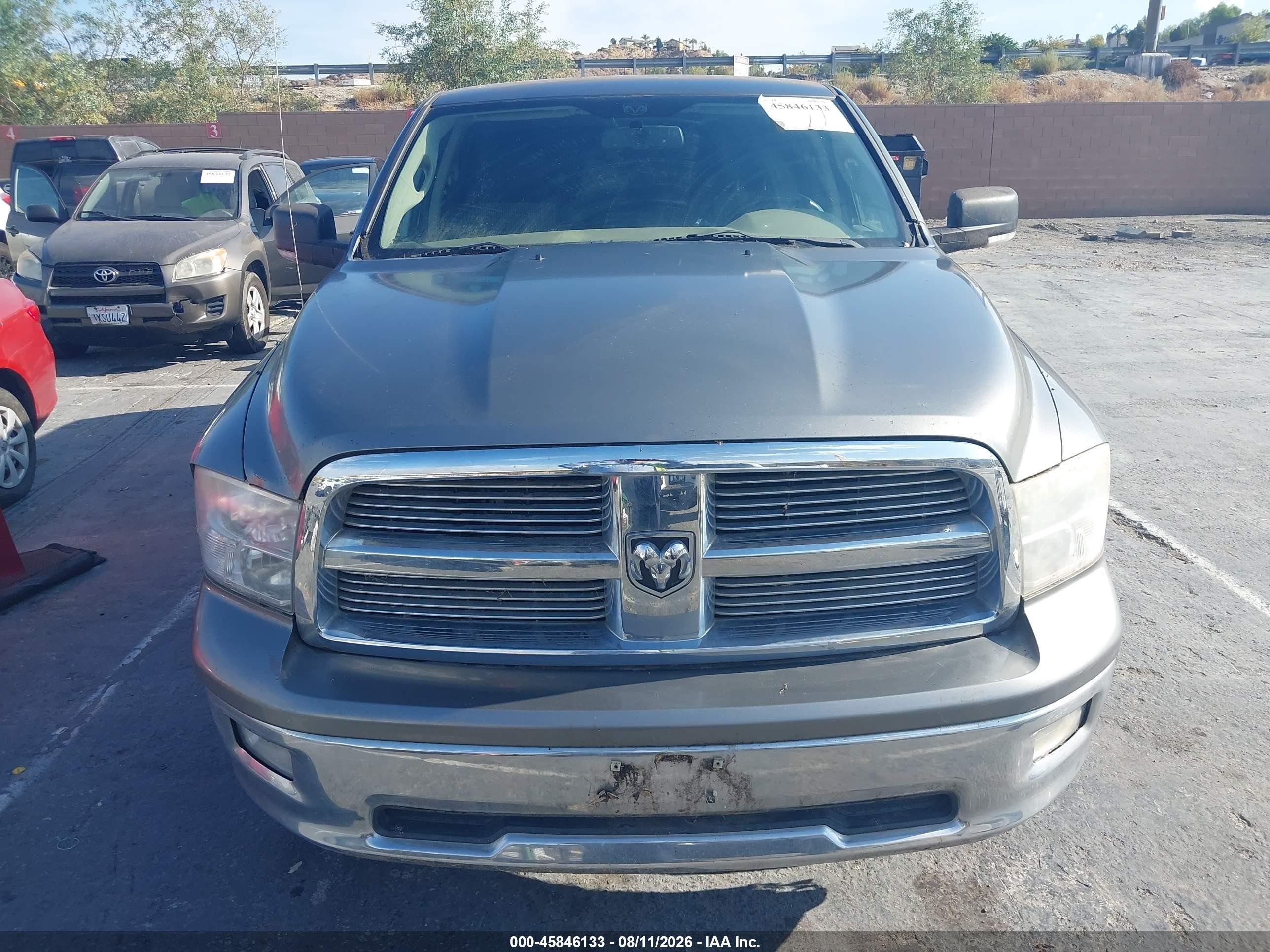 2009 Dodge Ram 1500 Slt/sport/trx Gray vin: 1D3HV13T09S768781