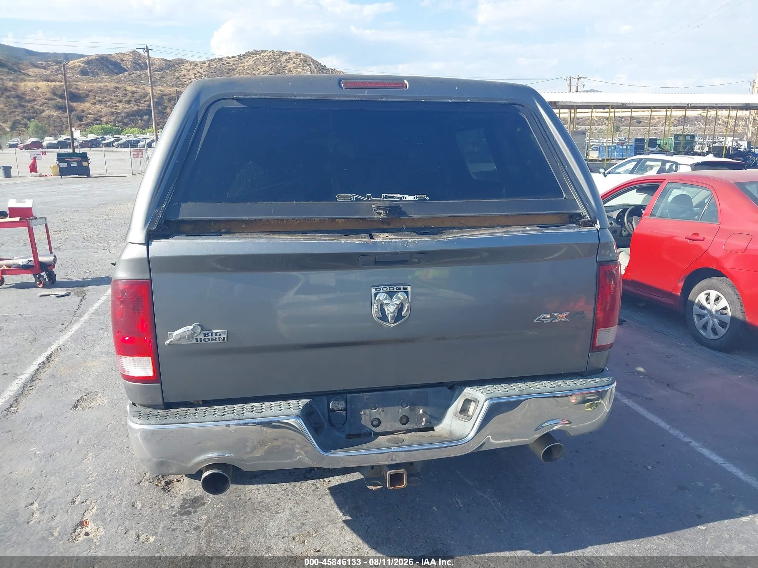 2009 Dodge Ram 1500 Slt/sport/trx Gray vin: 1D3HV13T09S768781