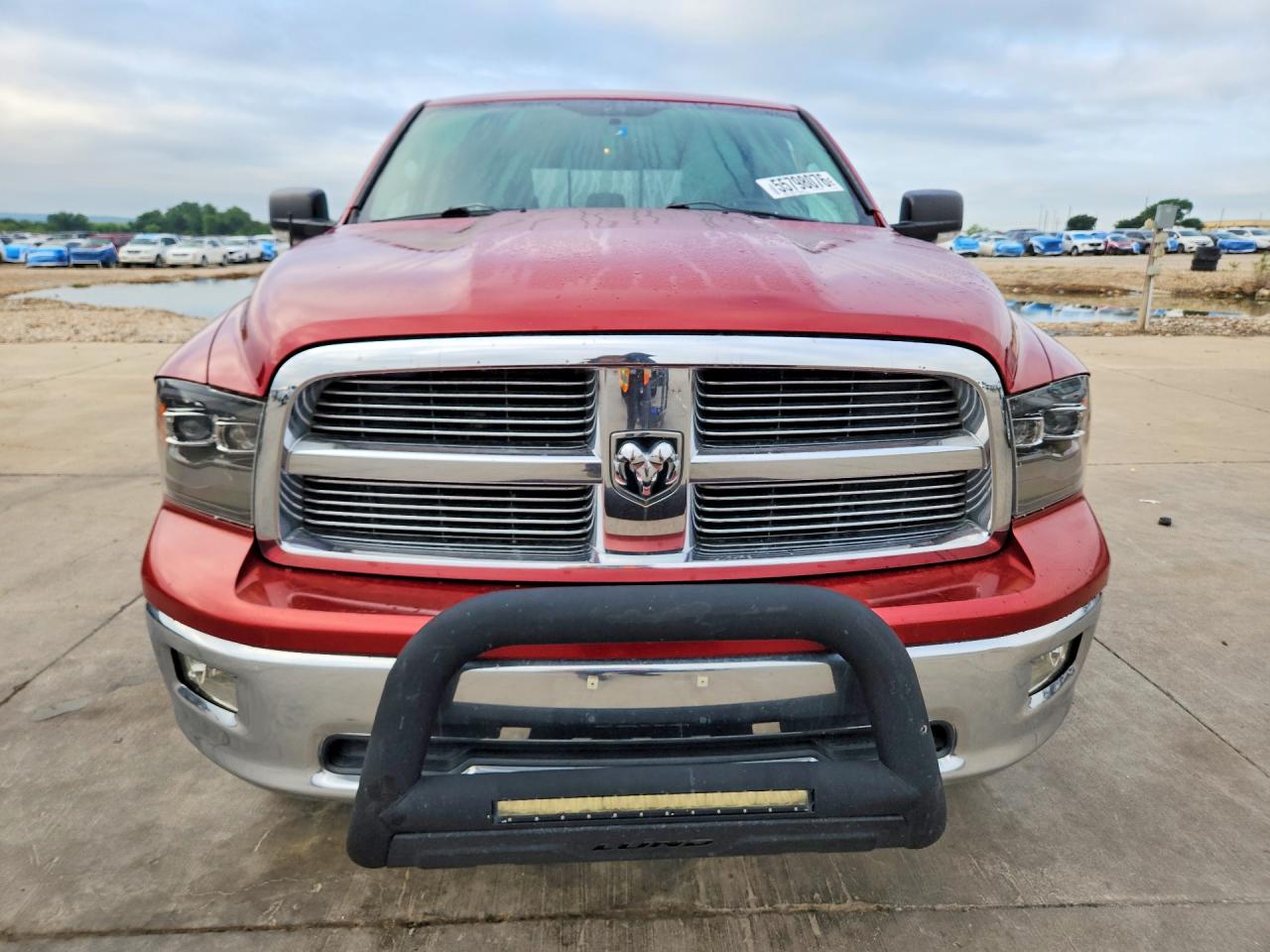 2009 Dodge Ram 1500 Red vin: 1D3HV13T19S750323