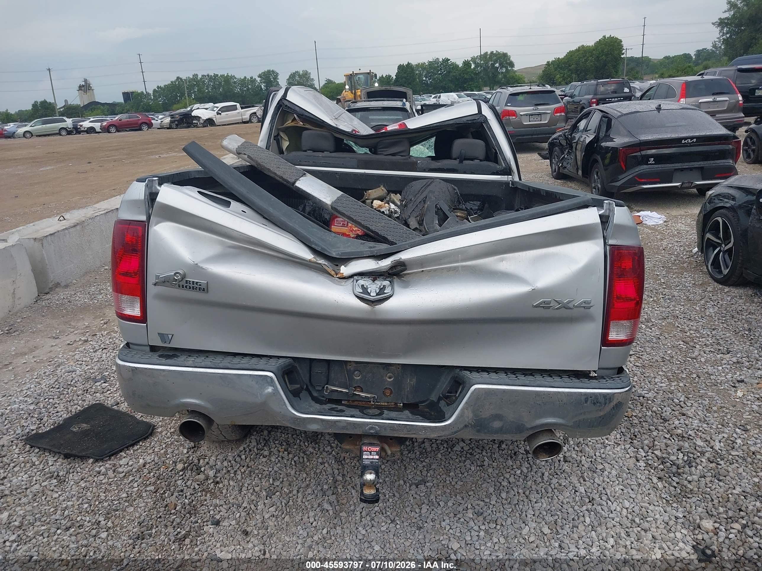 2009 Dodge Ram 1500 Slt/sport/trx Silver vin: 1D3HV13T19S790613