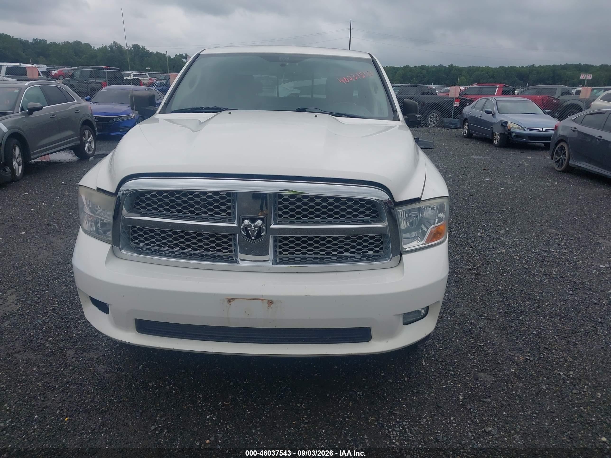 2009 Dodge Ram 1500 Slt/sport/trx Белый vin: 1D3HV13T29J515953