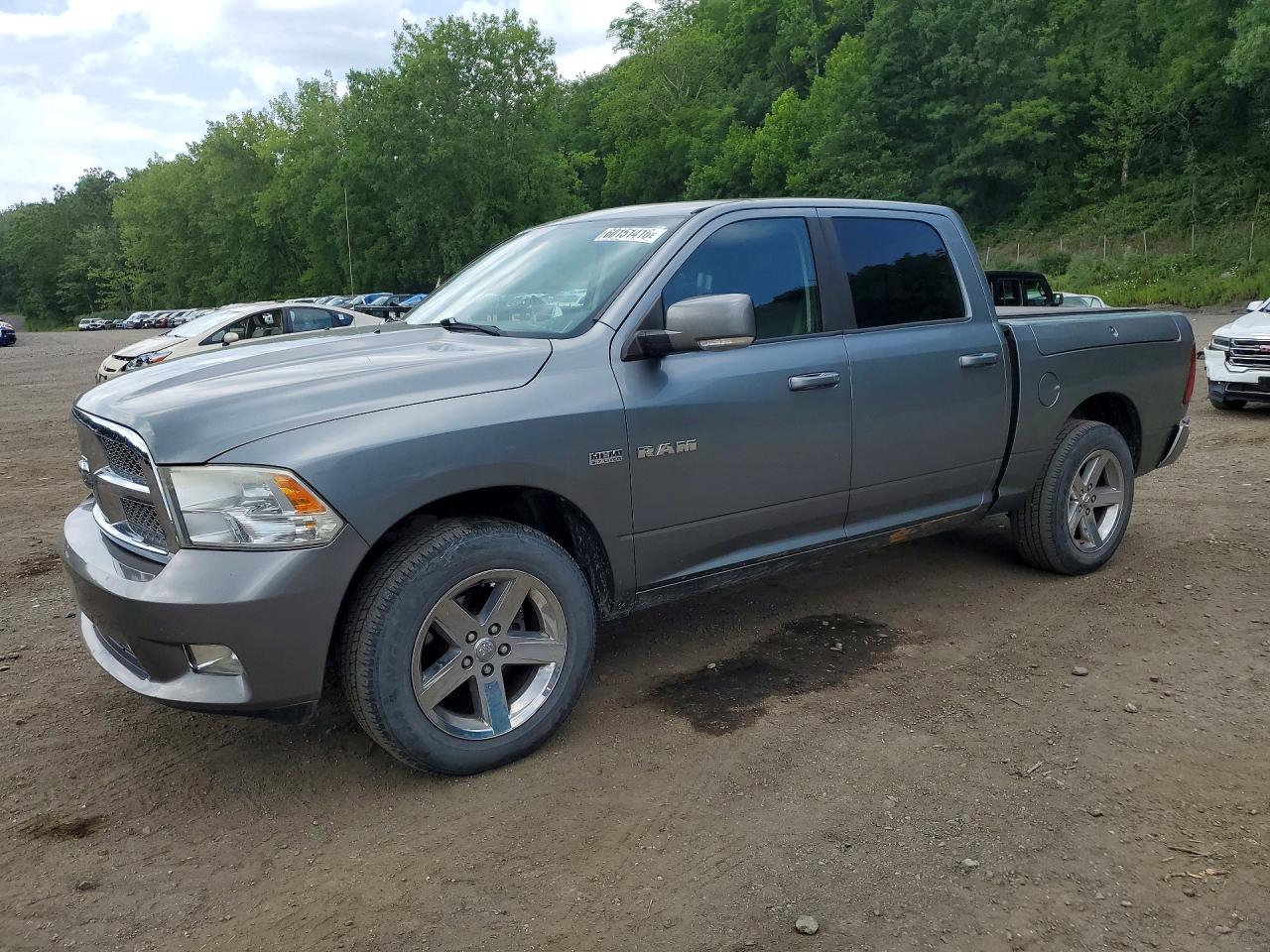 2009 Dodge Ram 1500 Black vin: 1D3HV13T29J521624