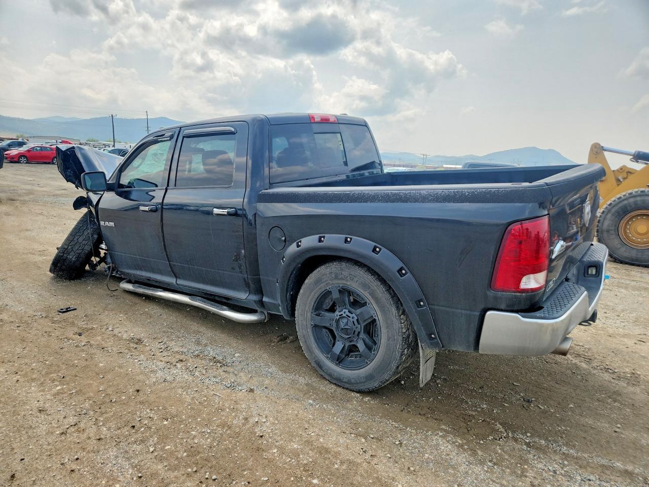 2009 Dodge Ram 1500 Black vin: 1D3HV13T39S718943