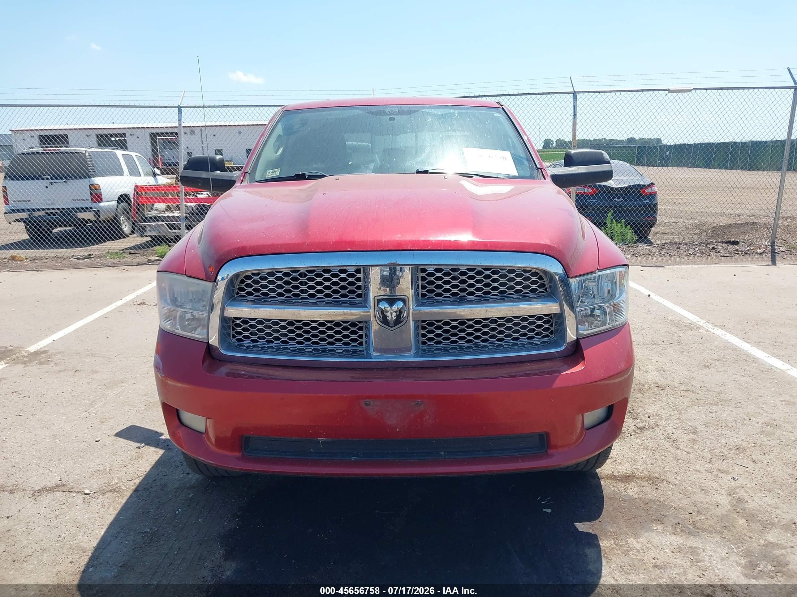2009 Dodge Ram 1500 Slt/sport/trx Красный vin: 1D3HV13T39S764725