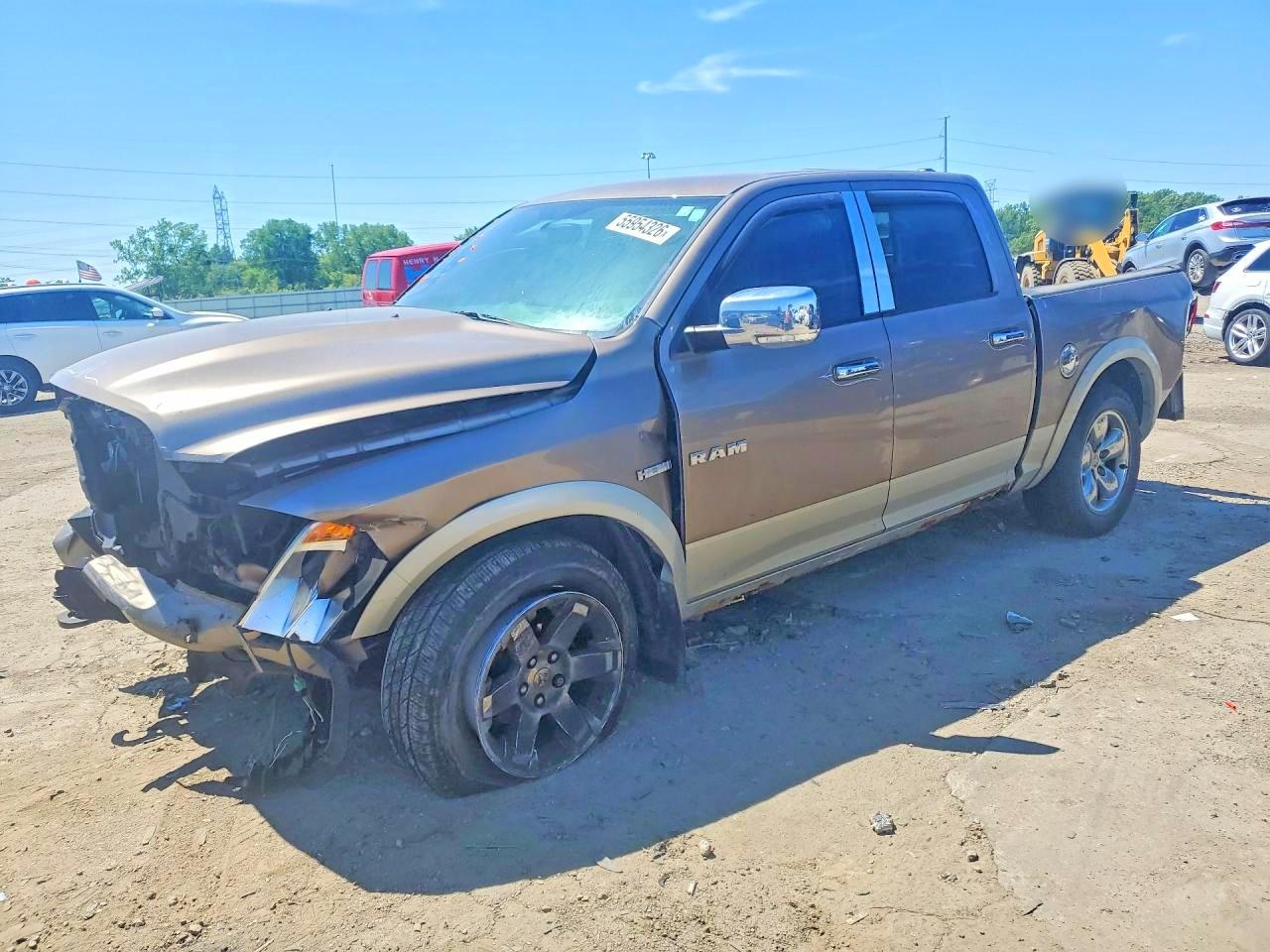 2009 Dodge Ram 1500 Tan vin: 1D3HV13T39S807976