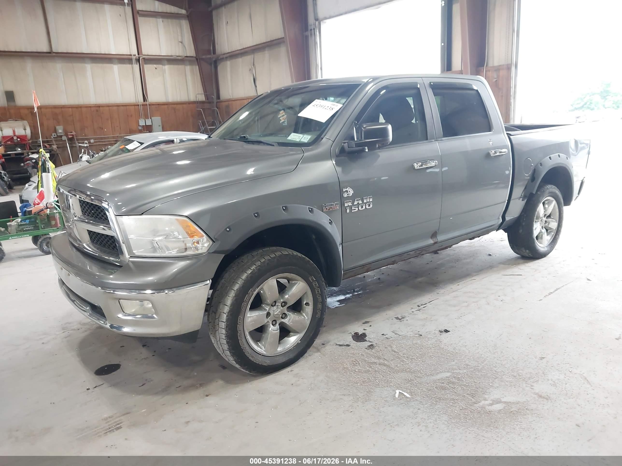 2009 Dodge Ram 1500 Slt/sport/trx Gray vin: 1D3HV13T49S753751