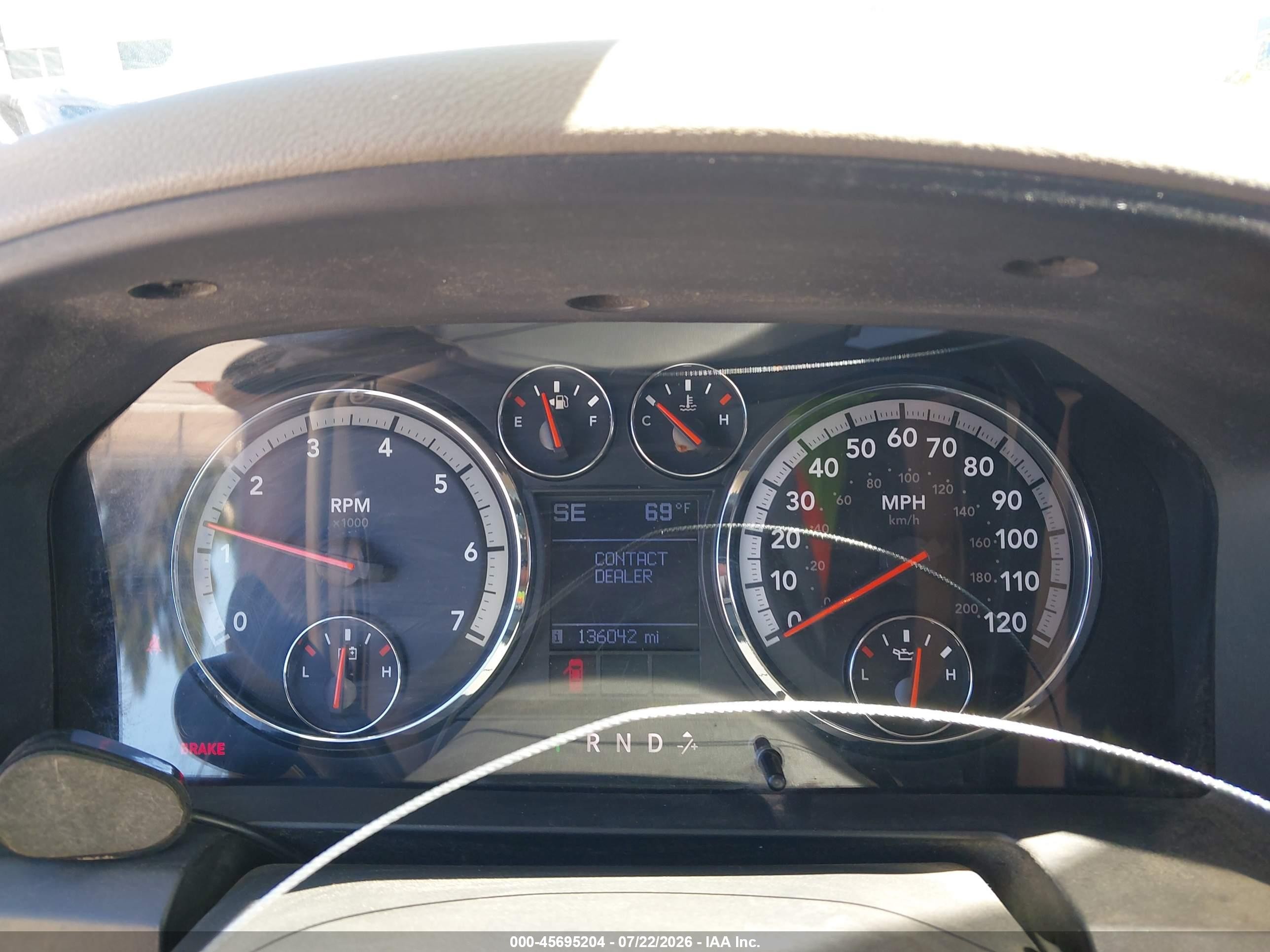 2009 Dodge Ram 1500 Slt/sport/trx White vin: 1D3HV13T49S775703