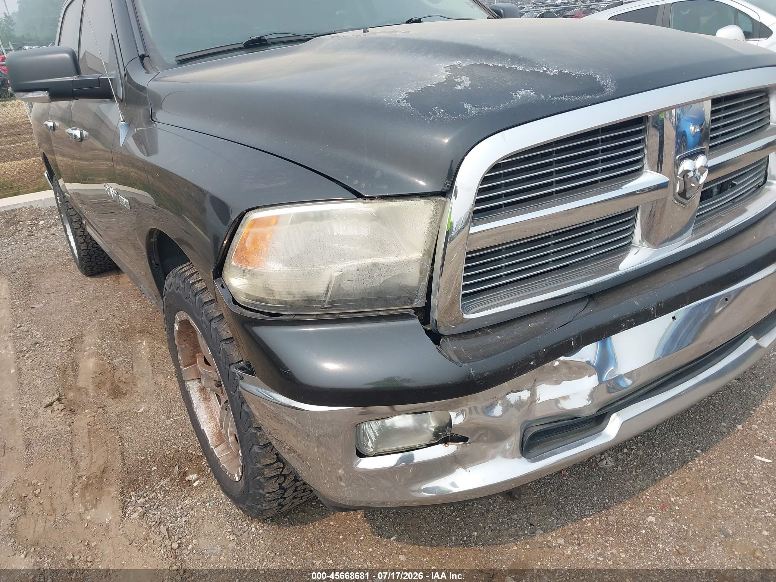 2009 Dodge Ram 1500 Slt/sport/trx Черный vin: 1D3HV13T49S805721