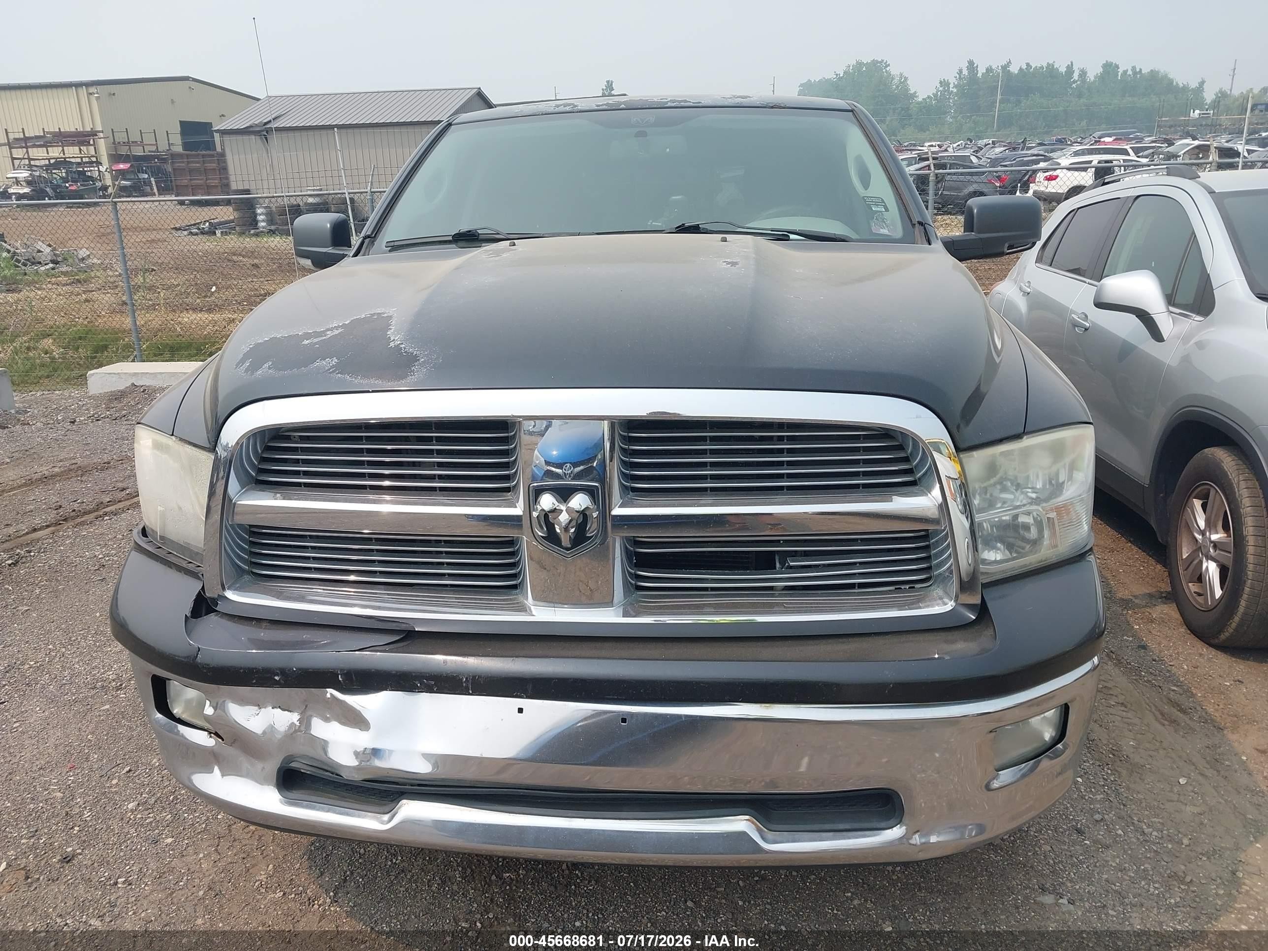 2009 Dodge Ram 1500 Slt/sport/trx Черный vin: 1D3HV13T49S805721