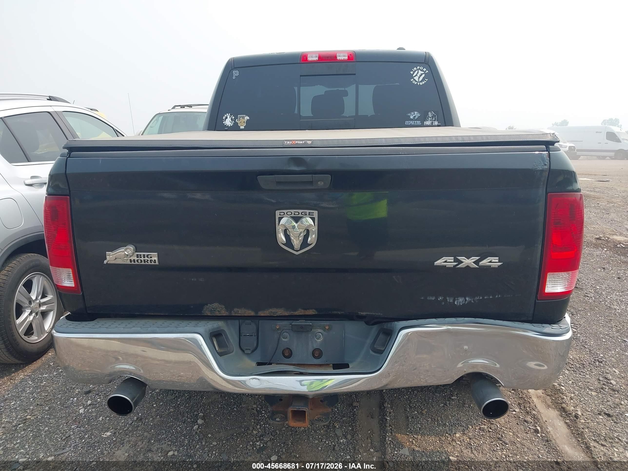 2009 Dodge Ram 1500 Slt/sport/trx Черный vin: 1D3HV13T49S805721