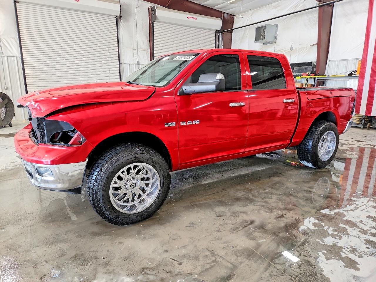2009 Dodge Ram 1500 Red vin: 1D3HV13T59J523299