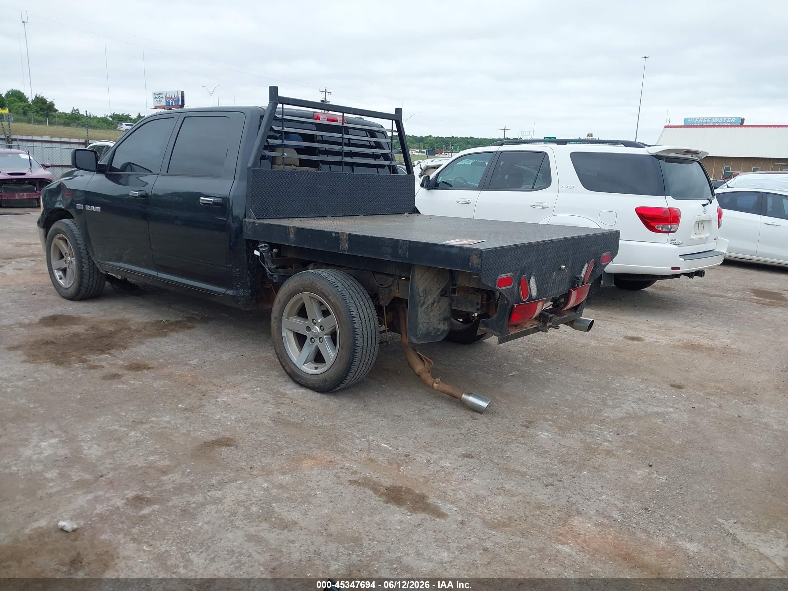 2009 Dodge Ram 1500 Slt/sport/trx Black vin: 1D3HV13T59S728048