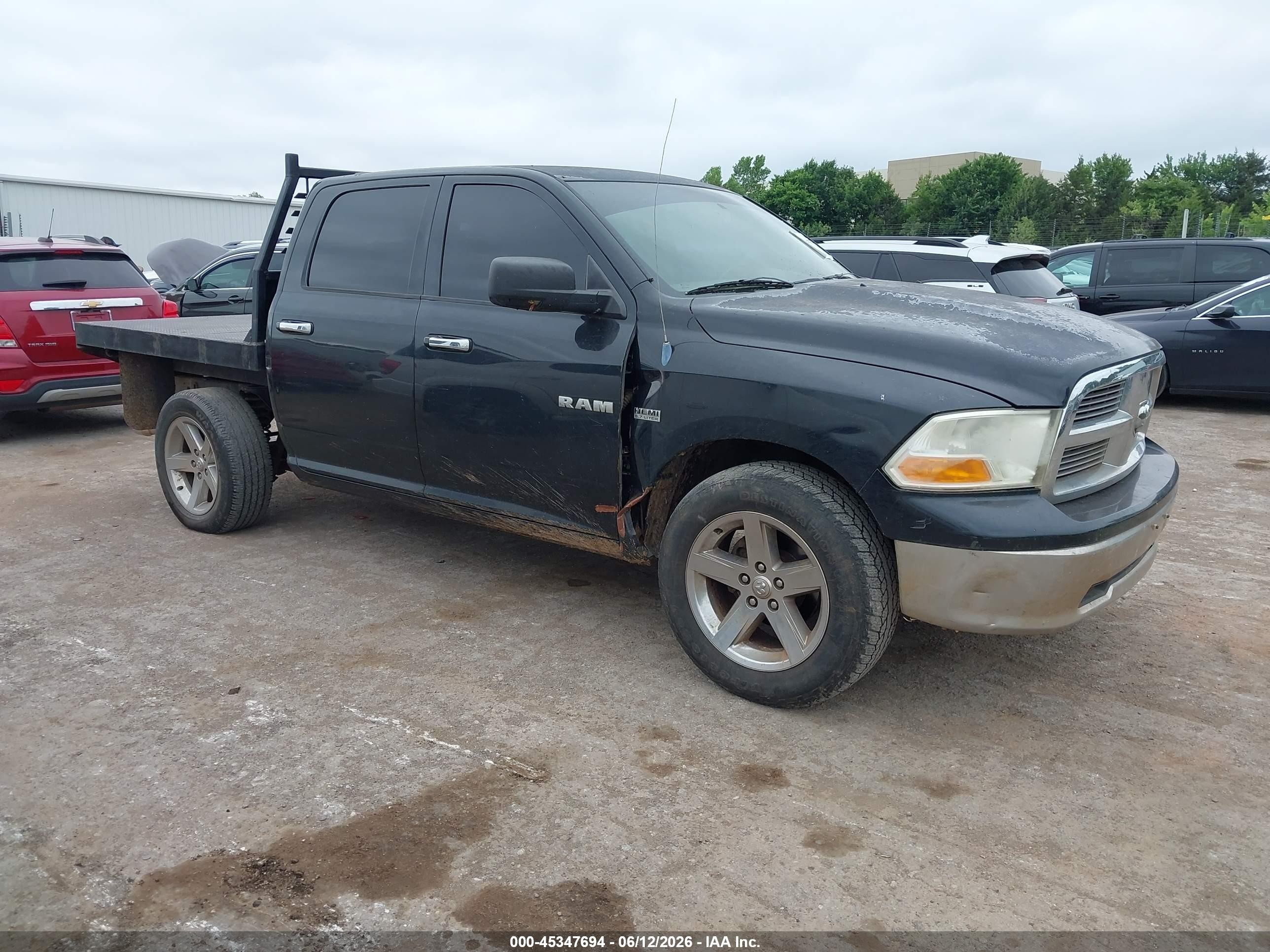 2009 Dodge Ram 1500 Slt/sport/trx Black vin: 1D3HV13T59S728048