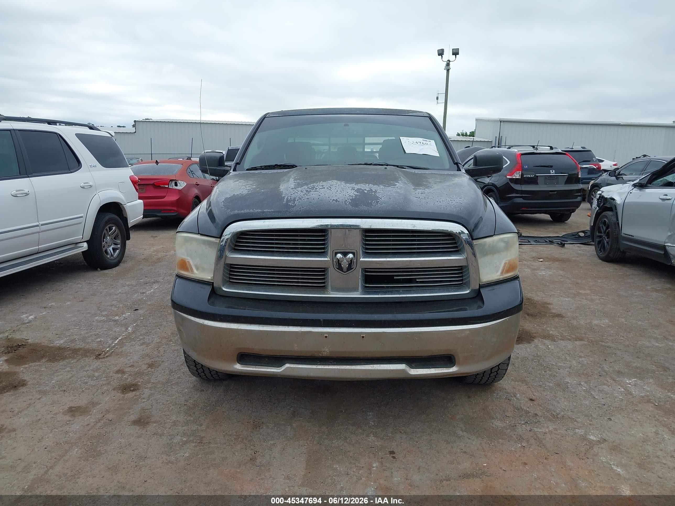 2009 Dodge Ram 1500 Slt/sport/trx Black vin: 1D3HV13T59S728048