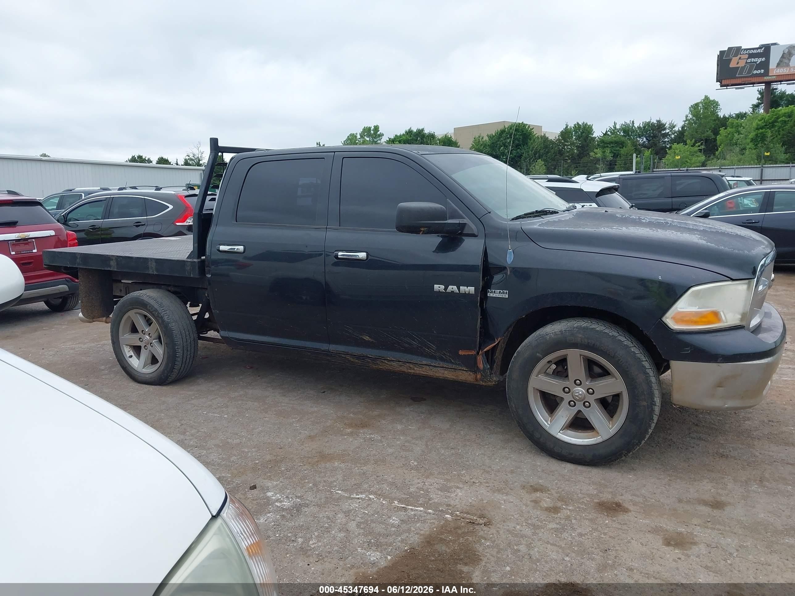 2009 Dodge Ram 1500 Slt/sport/trx Black vin: 1D3HV13T59S728048