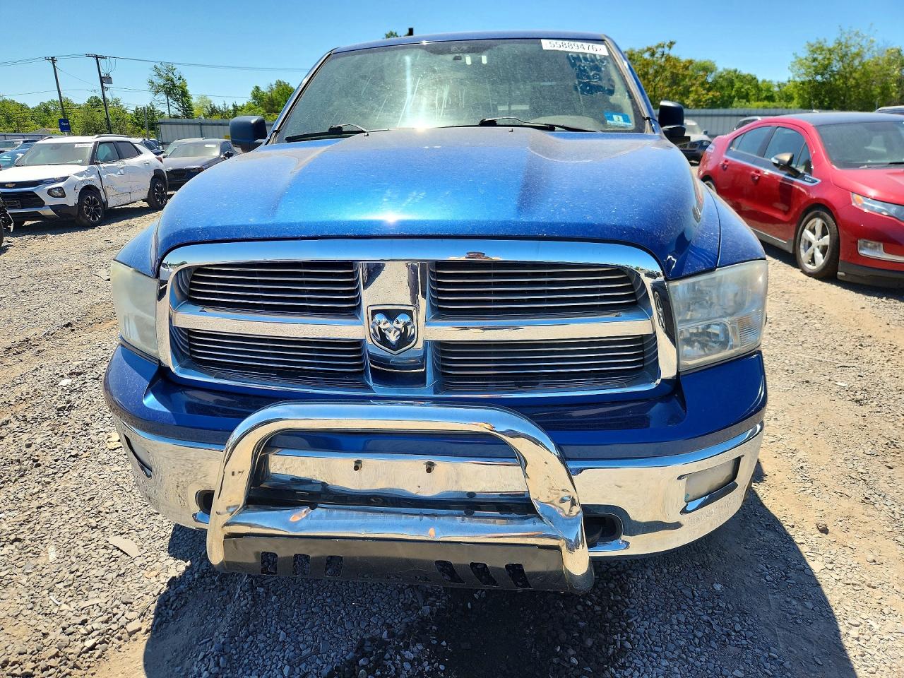 2009 Dodge Ram 1500 Blue vin: 1D3HV13T59S748834