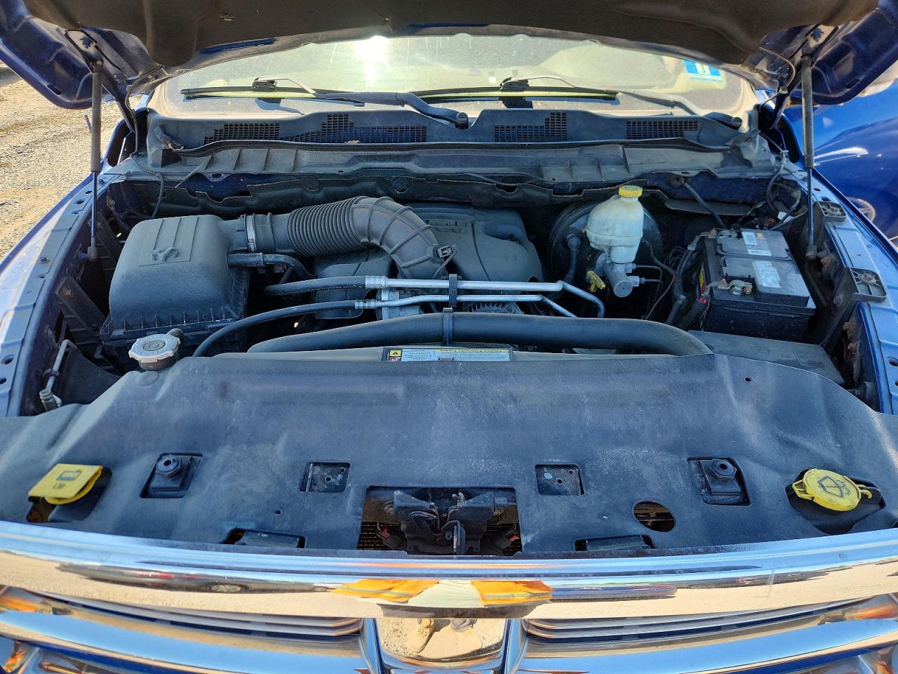2009 Dodge Ram 1500 Blue vin: 1D3HV13T59S748834