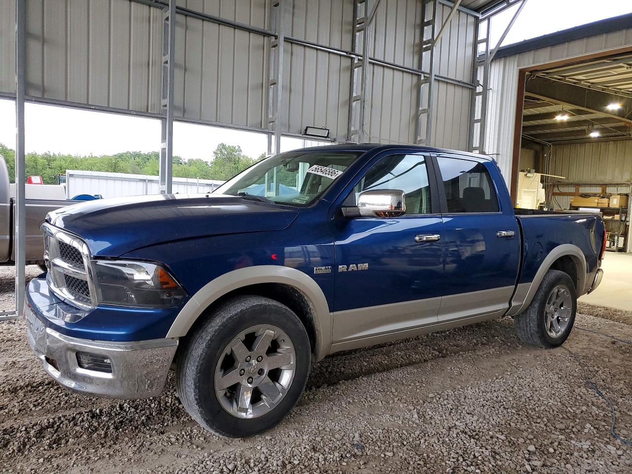 2009 Dodge Ram 1500 Blue vin: 1D3HV13T59S750177