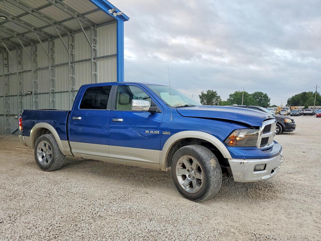 2009 Dodge Ram 1500 Blue vin: 1D3HV13T59S750177