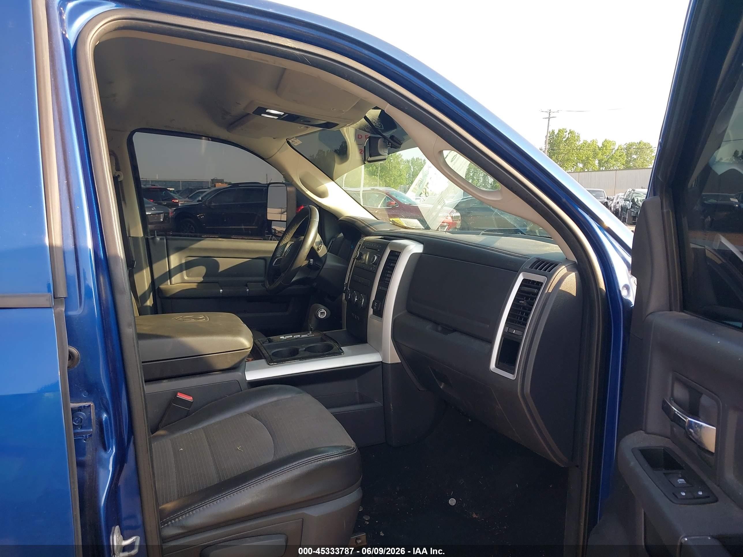 2009 Dodge Ram 1500 Slt/sport/trx Blue vin: 1D3HV13T69J530021