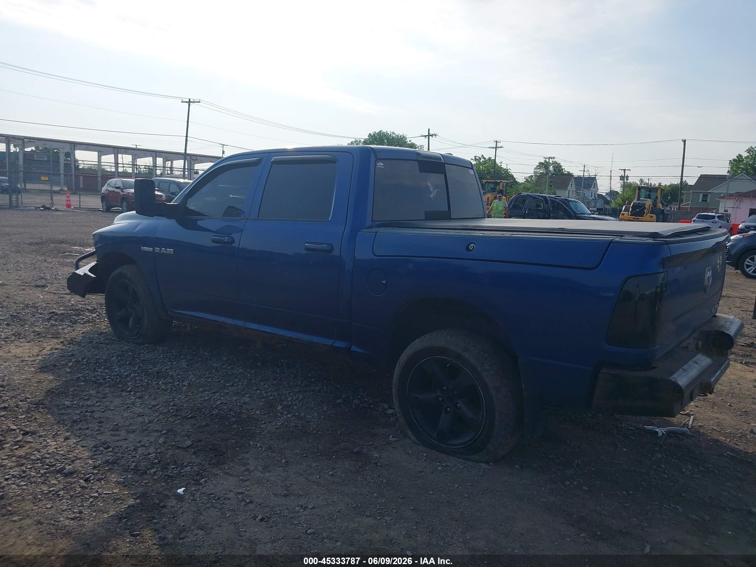 2009 Dodge Ram 1500 Slt/sport/trx Blue vin: 1D3HV13T69J530021