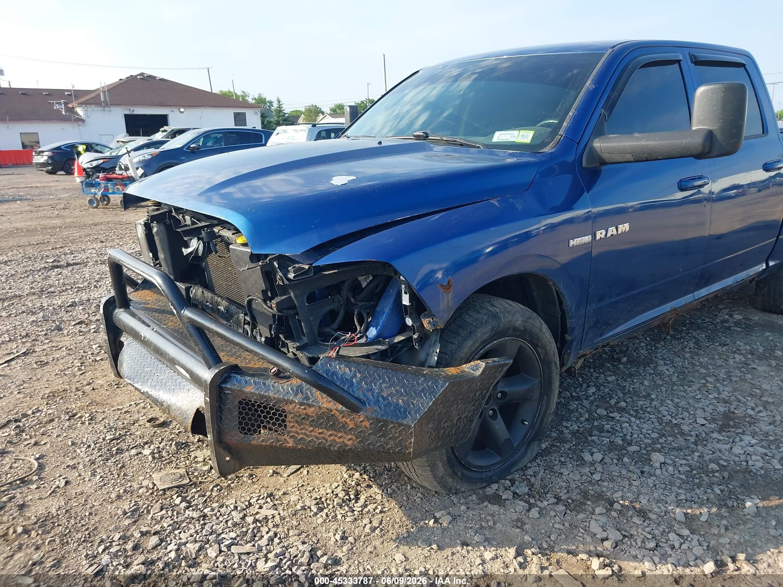 2009 Dodge Ram 1500 Slt/sport/trx Blue vin: 1D3HV13T69J530021