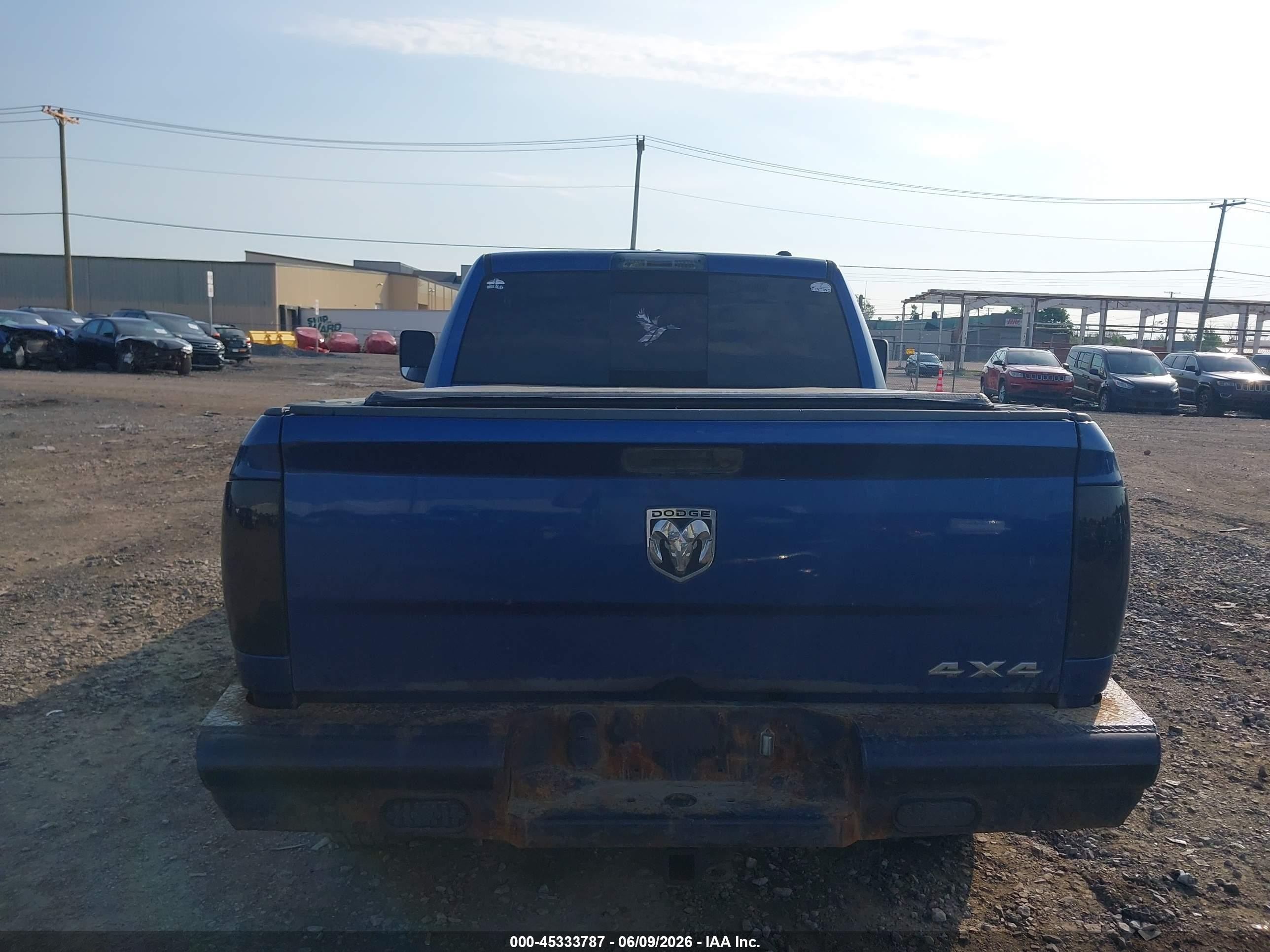 2009 Dodge Ram 1500 Slt/sport/trx Blue vin: 1D3HV13T69J530021