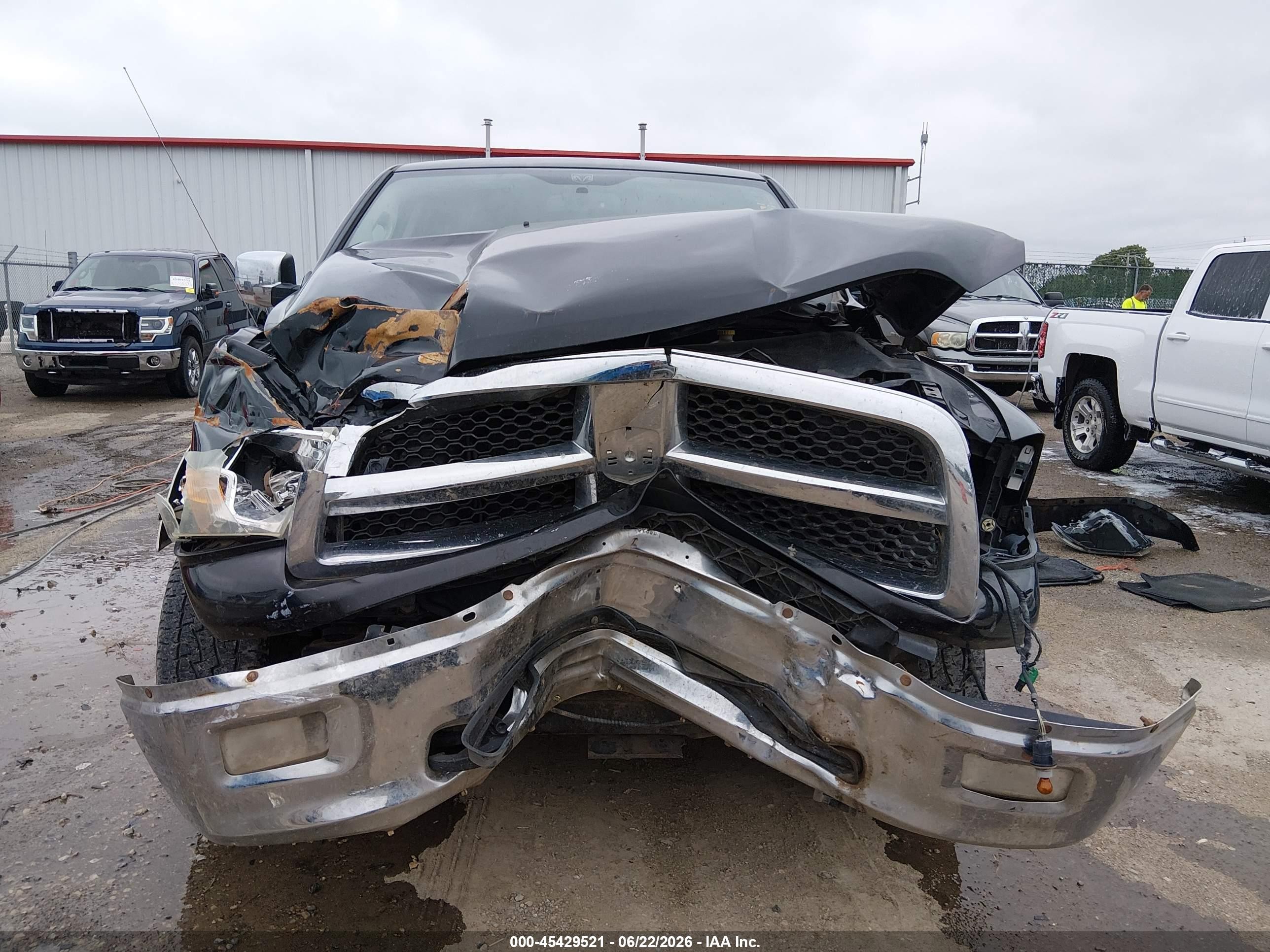 2009 Dodge Ram 1500 Laramie Black vin: 1D3HV13T79J528701