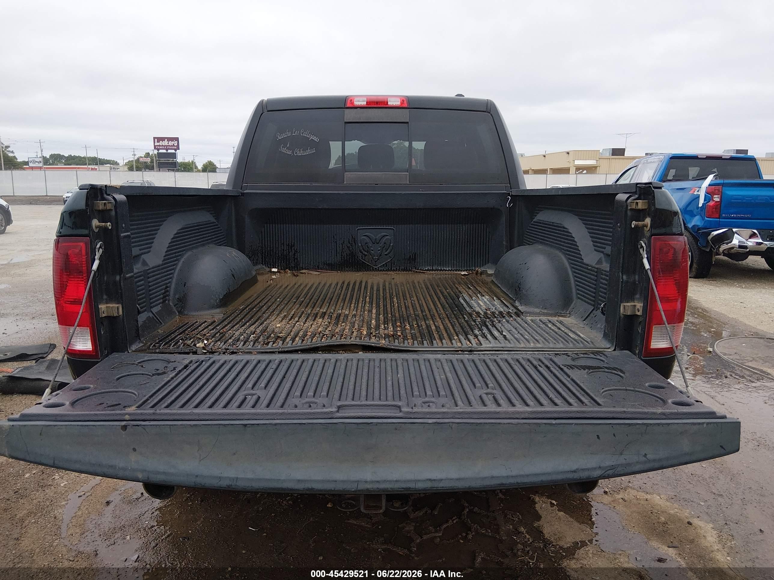 2009 Dodge Ram 1500 Laramie Black vin: 1D3HV13T79J528701