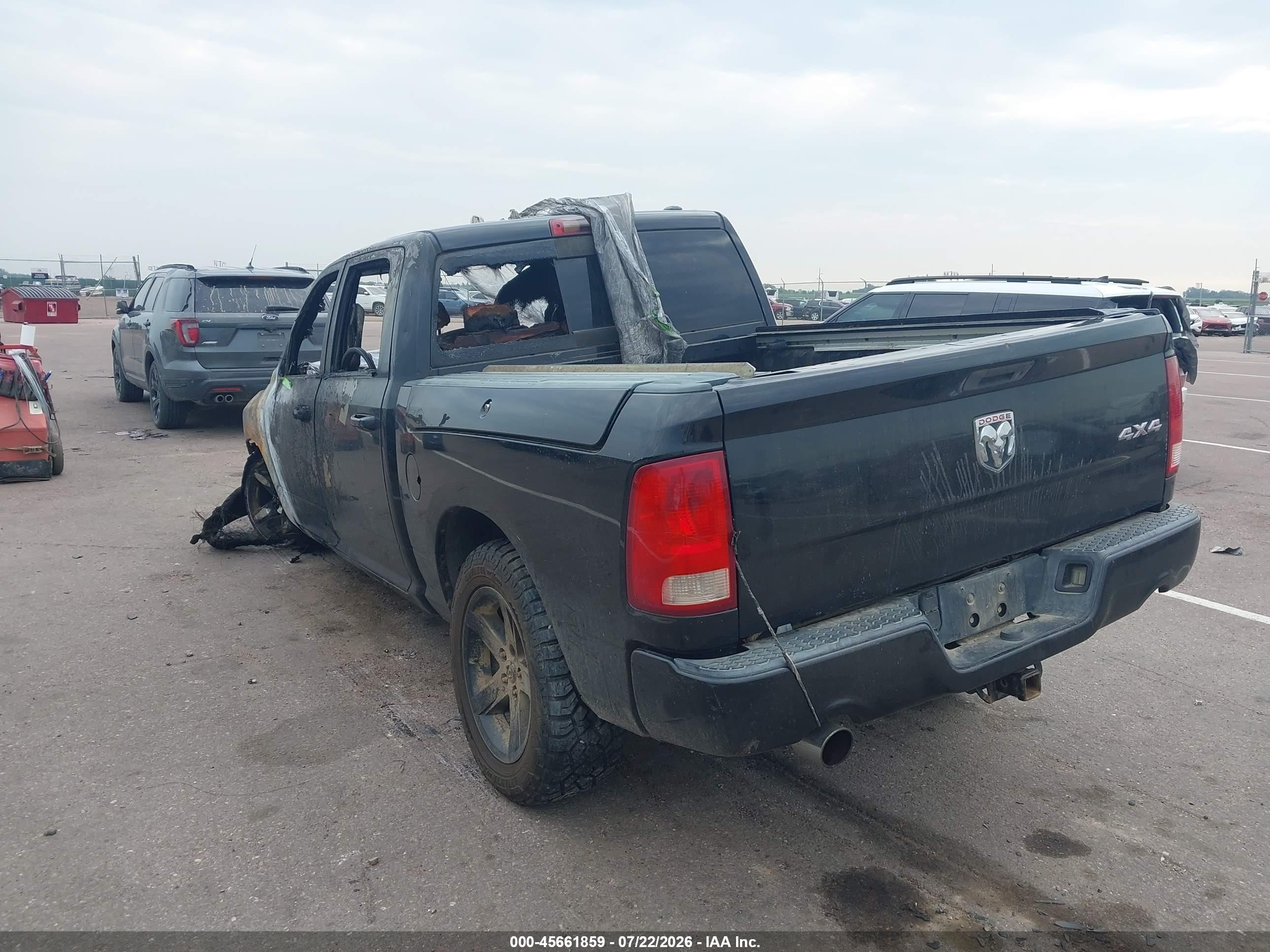 2009 Dodge Ram 1500 Slt/sport/trx Black vin: 1D3HV13T79J531839