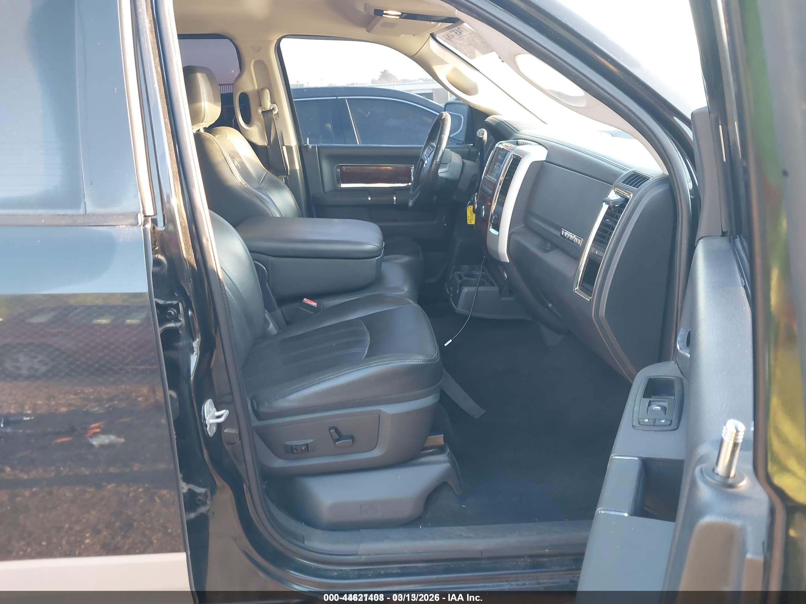 2009 Dodge Ram 1500 Laramie Black vin: 1D3HV13T89S705637