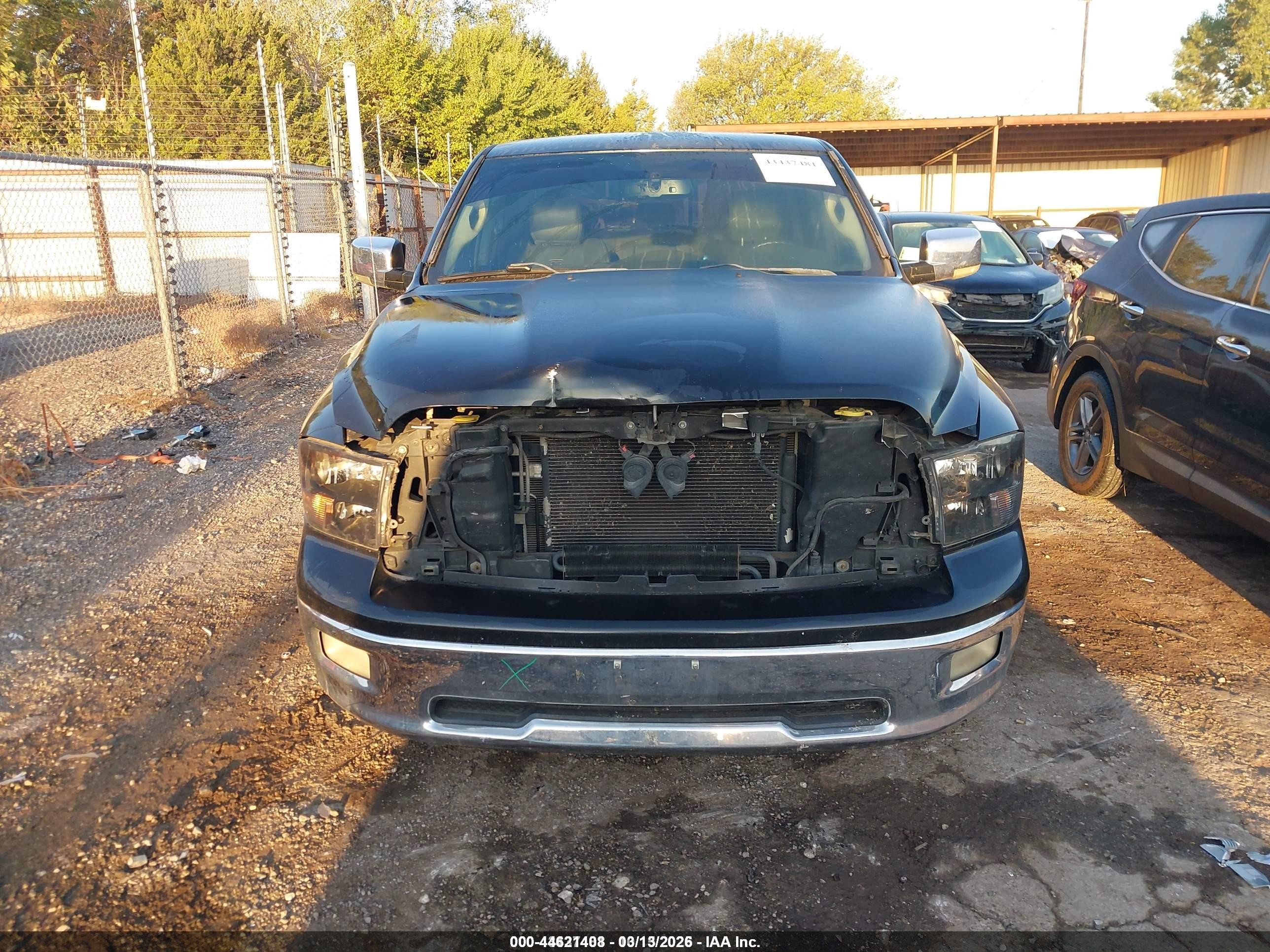 2009 Dodge Ram 1500 Laramie Black vin: 1D3HV13T89S705637