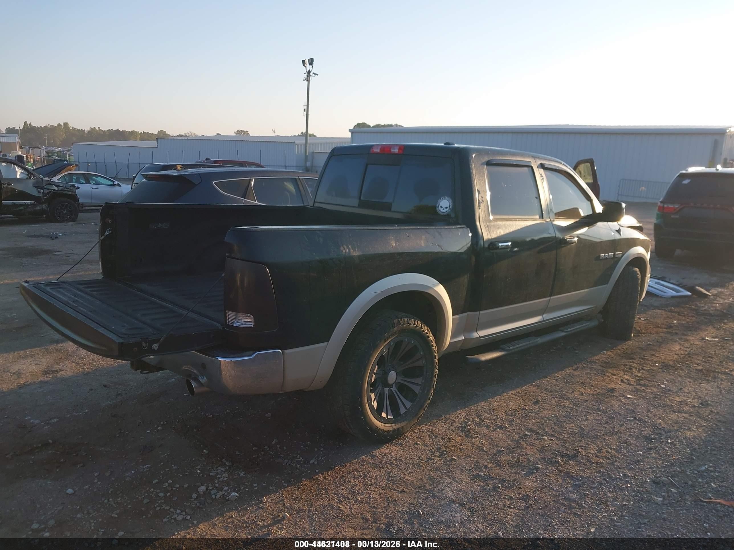 2009 Dodge Ram 1500 Laramie Black vin: 1D3HV13T89S705637