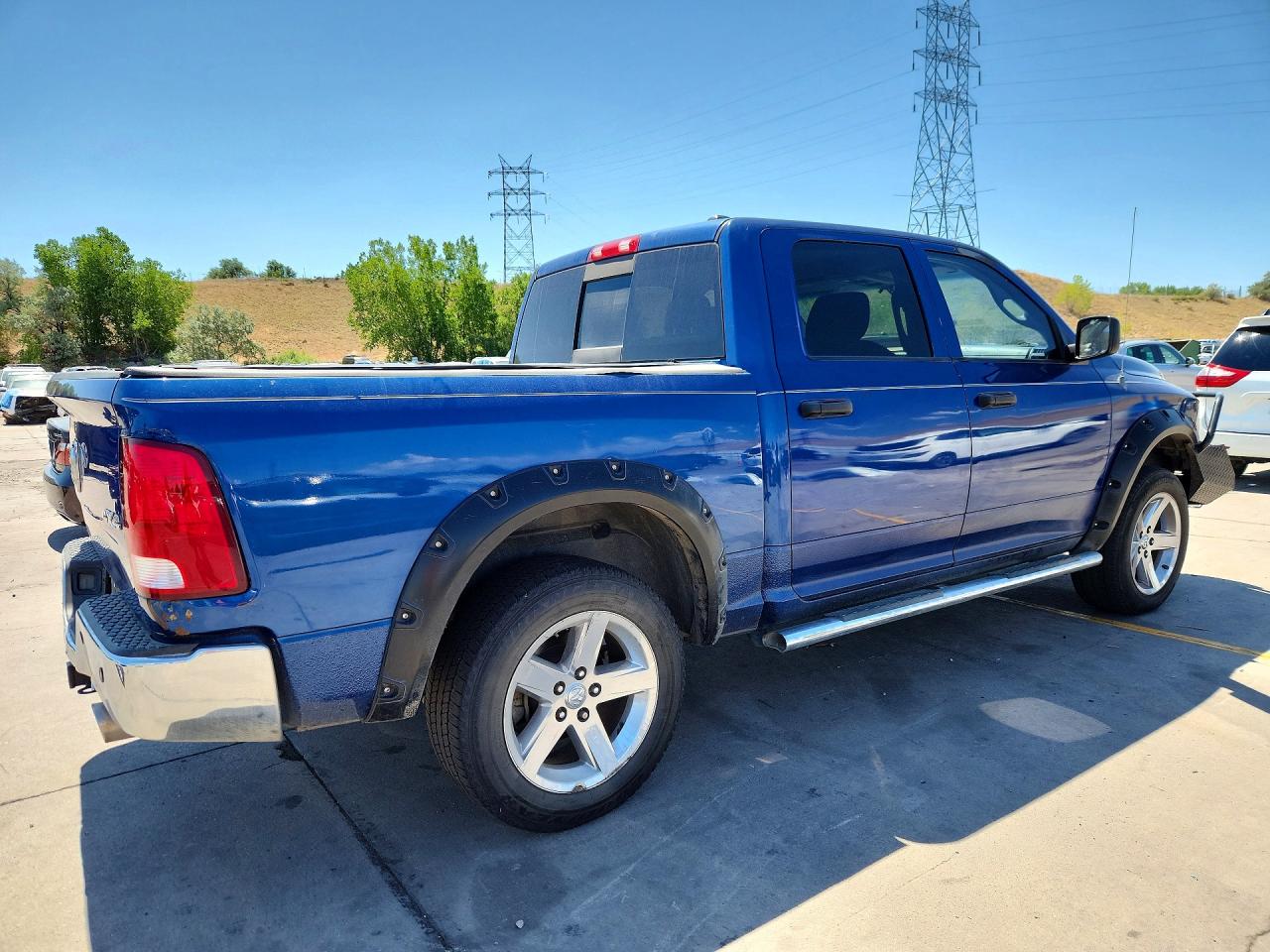 2009 Dodge Ram 1500 Blue vin: 1D3HV13T89S721899