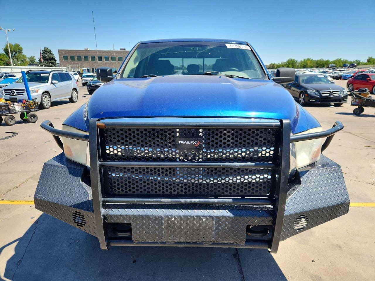 2009 Dodge Ram 1500 Blue vin: 1D3HV13T89S721899