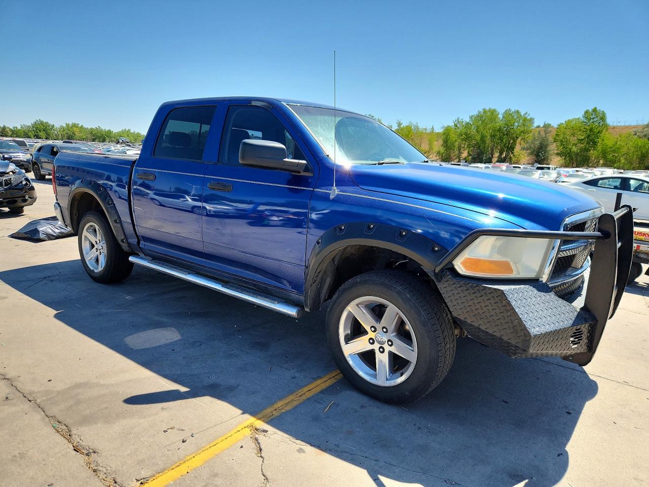 2009 Dodge Ram 1500 Blue vin: 1D3HV13T89S721899