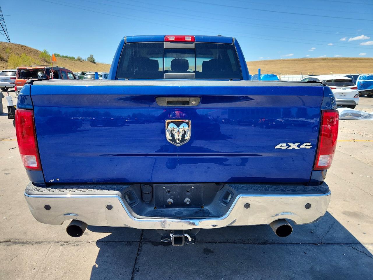2009 Dodge Ram 1500 Blue vin: 1D3HV13T89S721899