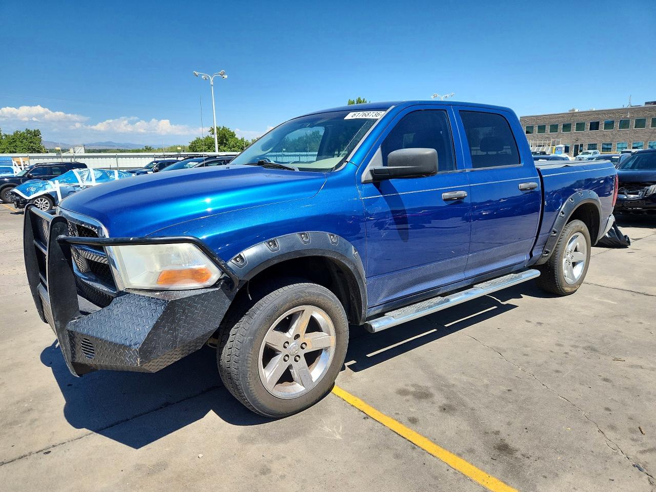 2009 Dodge Ram 1500 Blue vin: 1D3HV13T89S721899