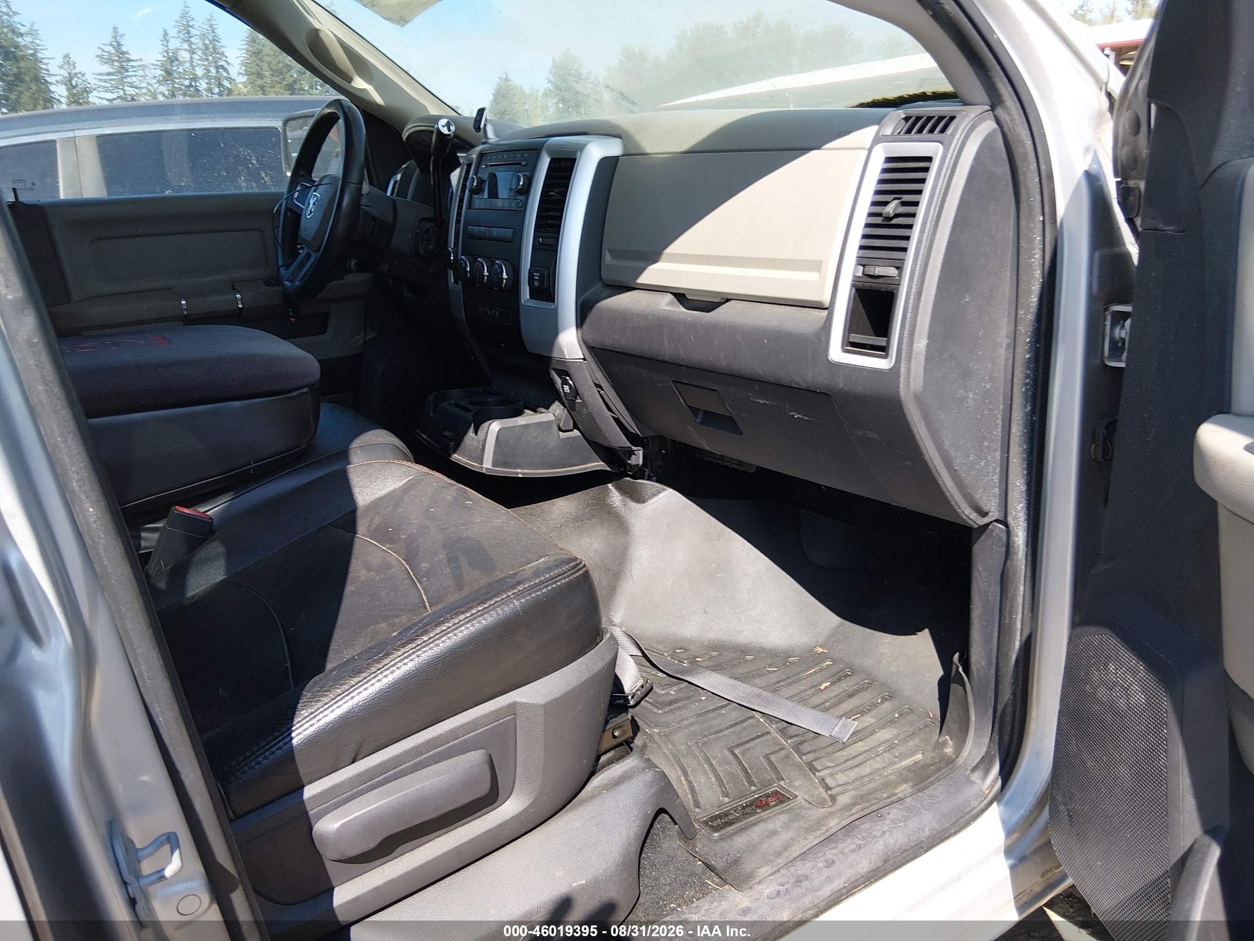 2009 Dodge Ram 1500 Slt/sport/trx Silver vin: 1D3HV13T99S711558