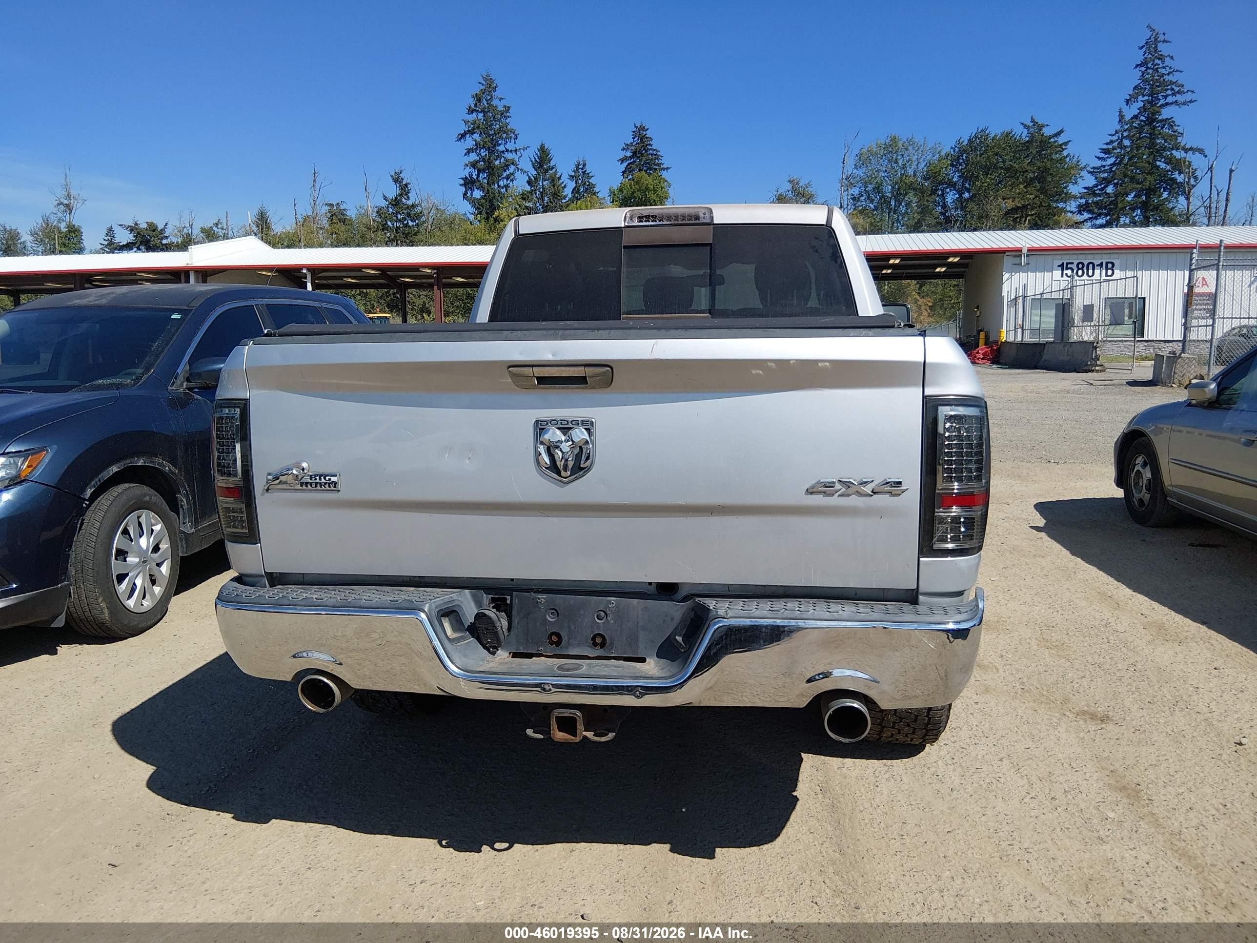 2009 Dodge Ram 1500 Slt/sport/trx Silver vin: 1D3HV13T99S711558