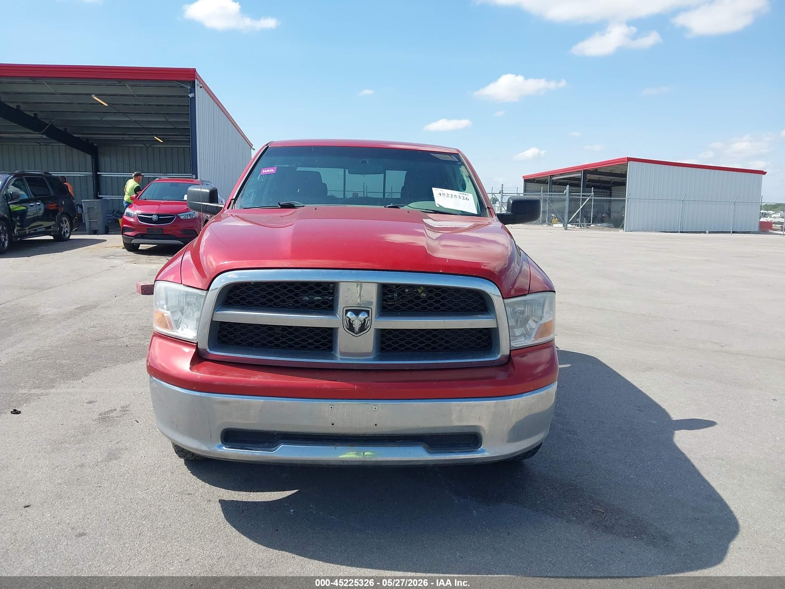 2009 Dodge Ram 1500 Slt/sport/trx Red vin: 1D3HV13T99S749890
