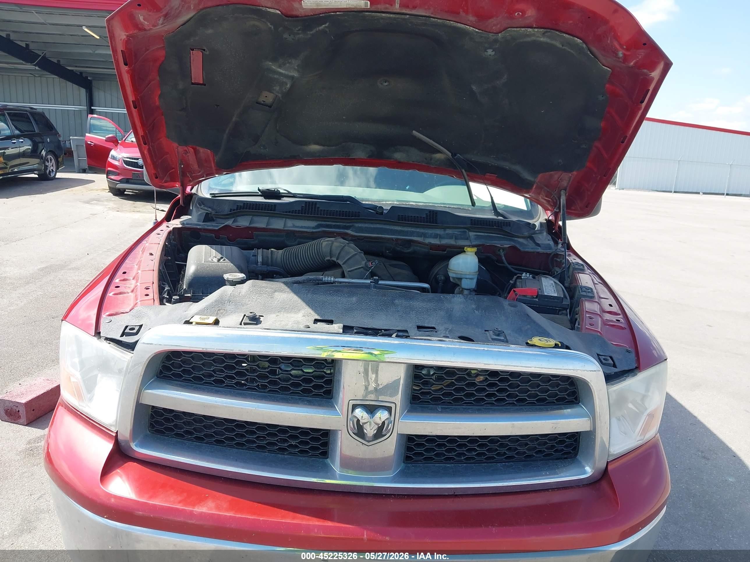 2009 Dodge Ram 1500 Slt/sport/trx Red vin: 1D3HV13T99S749890
