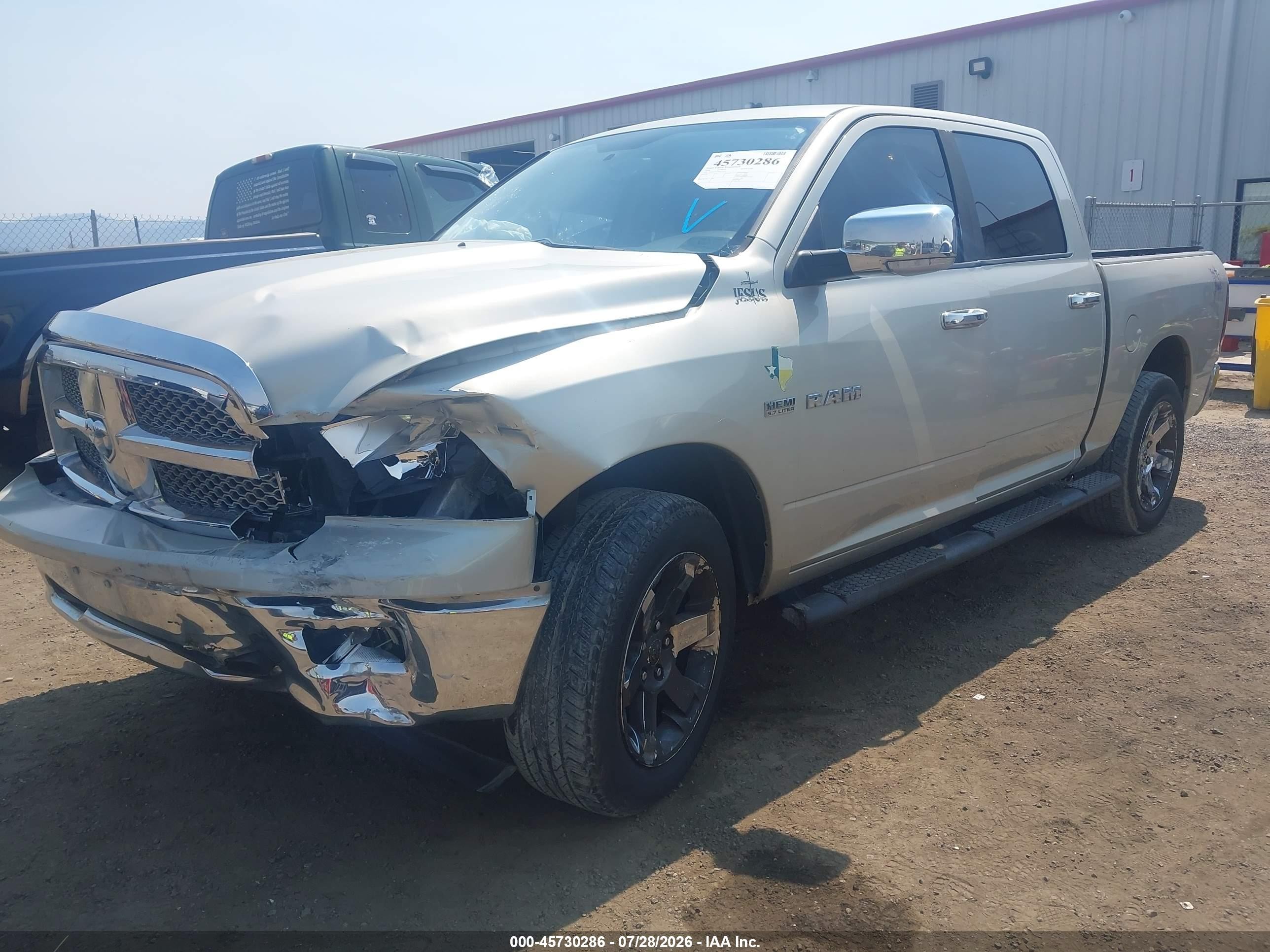 2009 Dodge Ram 1500 Laramie Silver vin: 1D3HV13TX9J515554