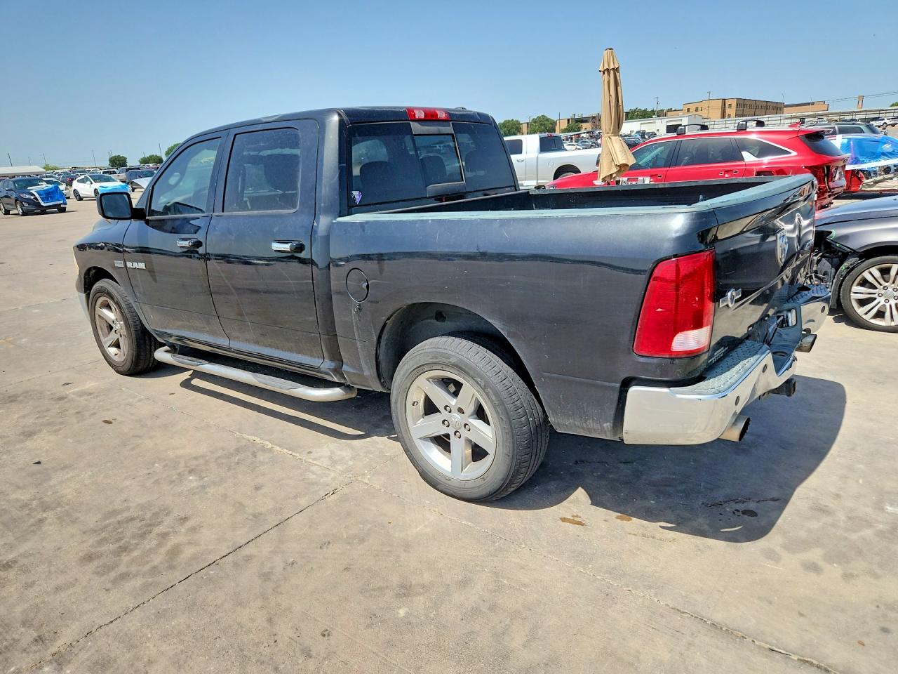 2009 Dodge Ram 1500 Black vin: 1D3HV13TX9S778542
