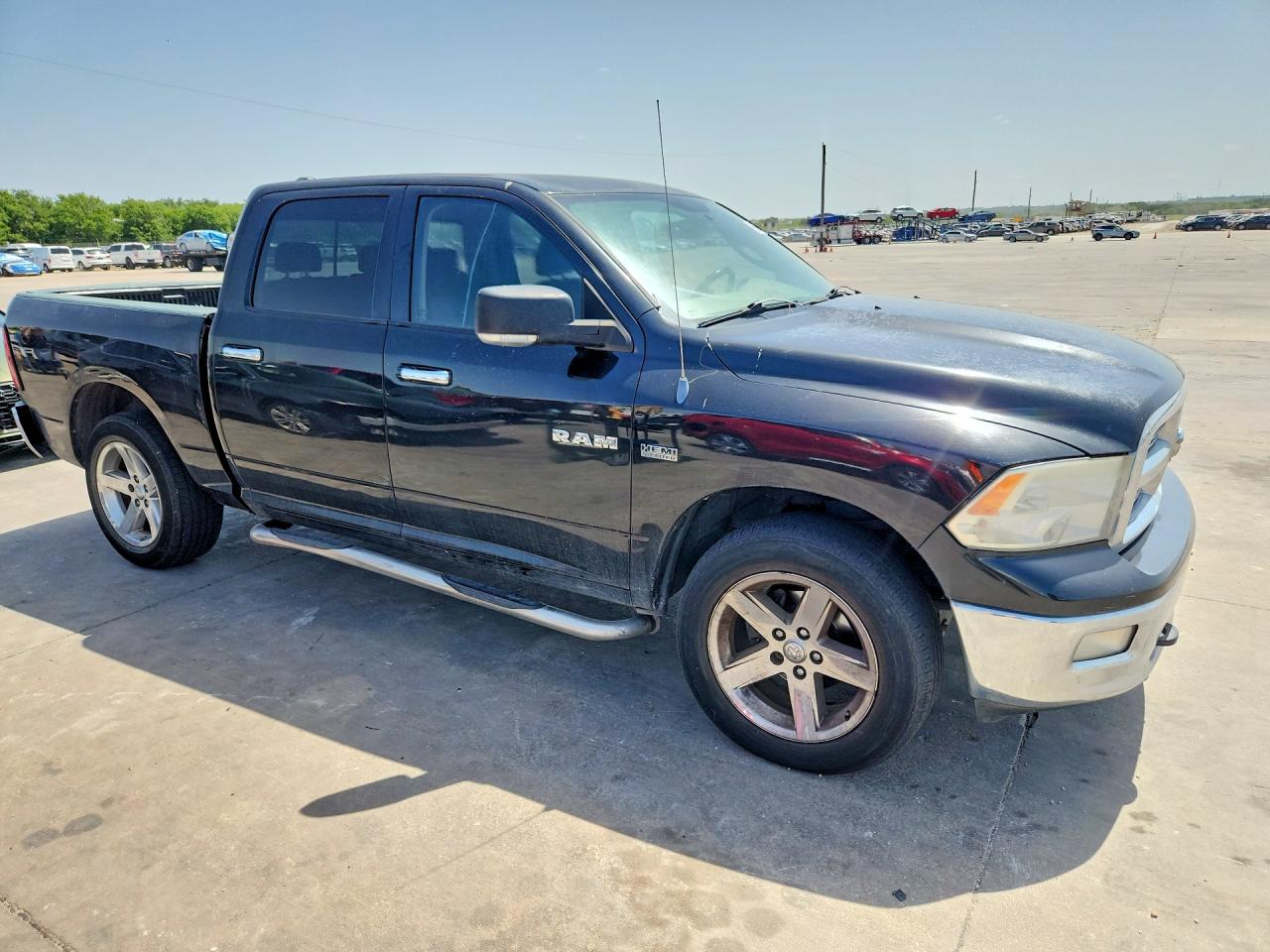 2009 Dodge Ram 1500 Black vin: 1D3HV13TX9S778542