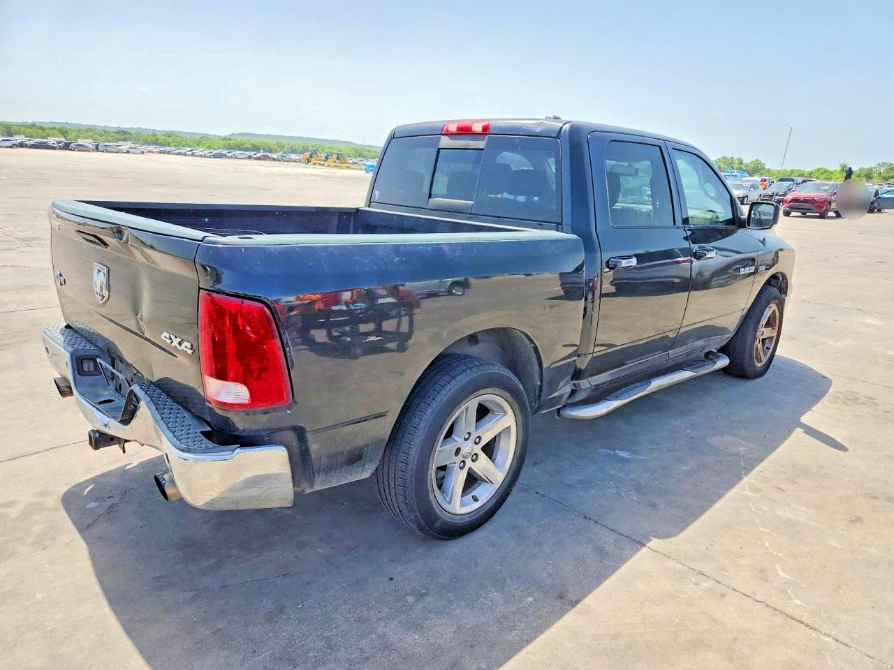 2009 Dodge Ram 1500 Black vin: 1D3HV13TX9S778542