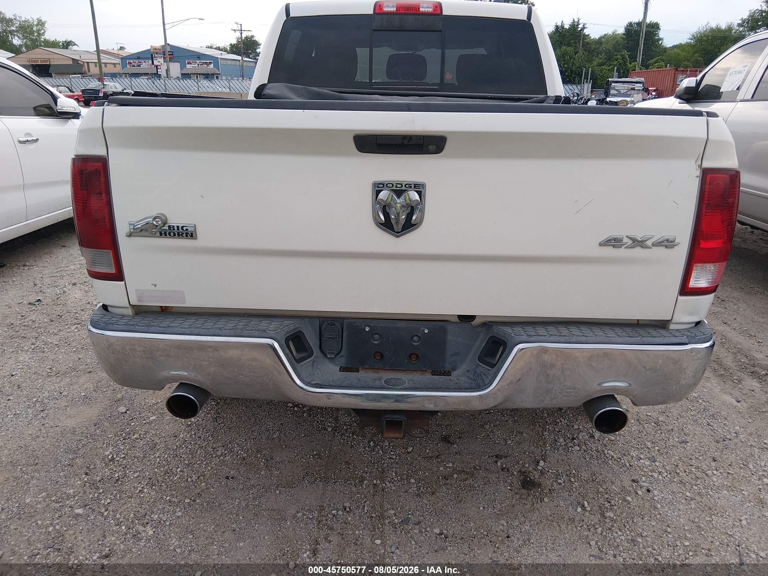 2009 Dodge Ram 1500 Slt/sport/trx White vin: 1D3HV13TX9S805612