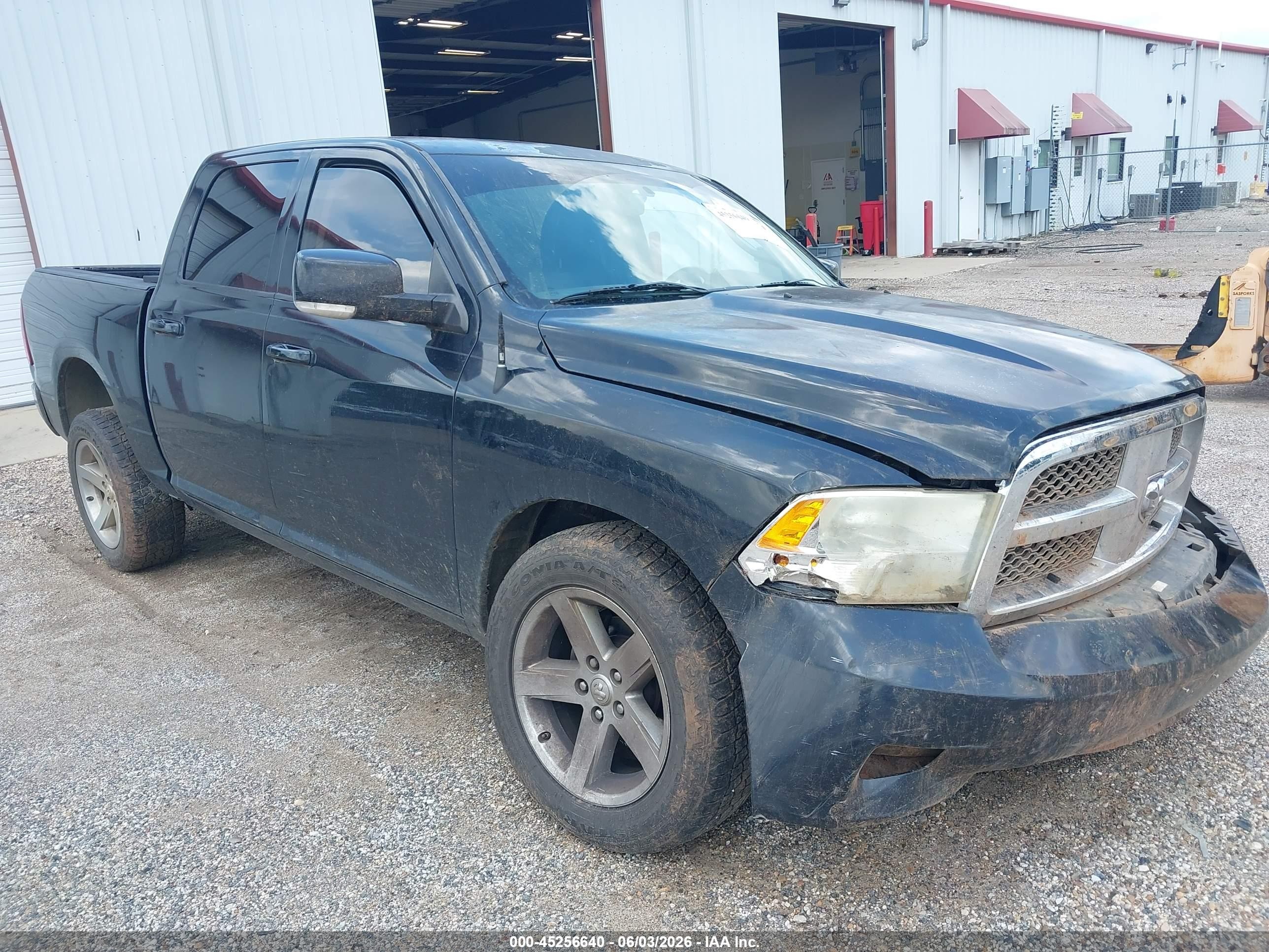 2009 Dodge Ram 1500 Slt/sport/trx Black vin: 1D3HV13TX9S816092