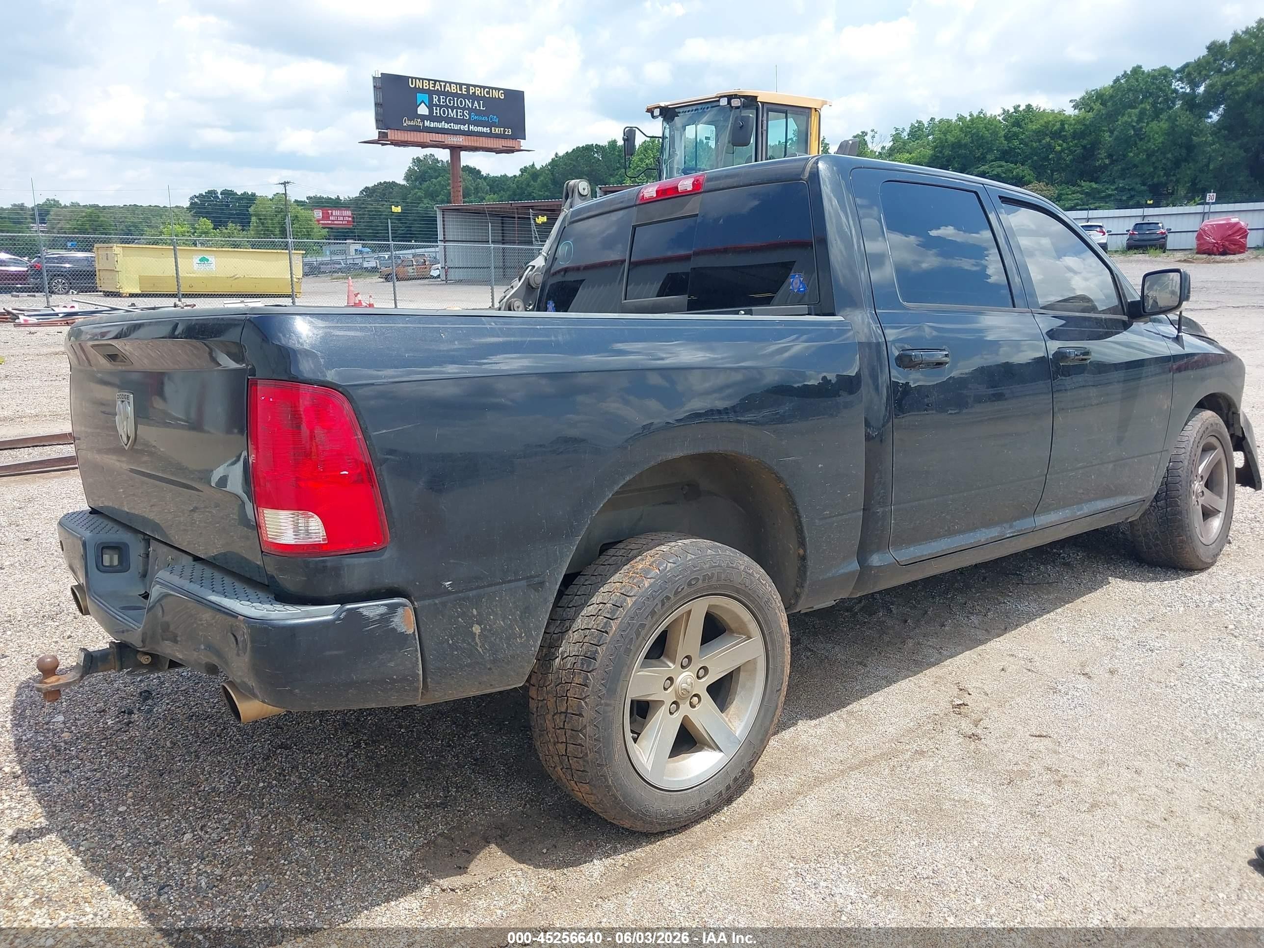 2009 Dodge Ram 1500 Slt/sport/trx Black vin: 1D3HV13TX9S816092